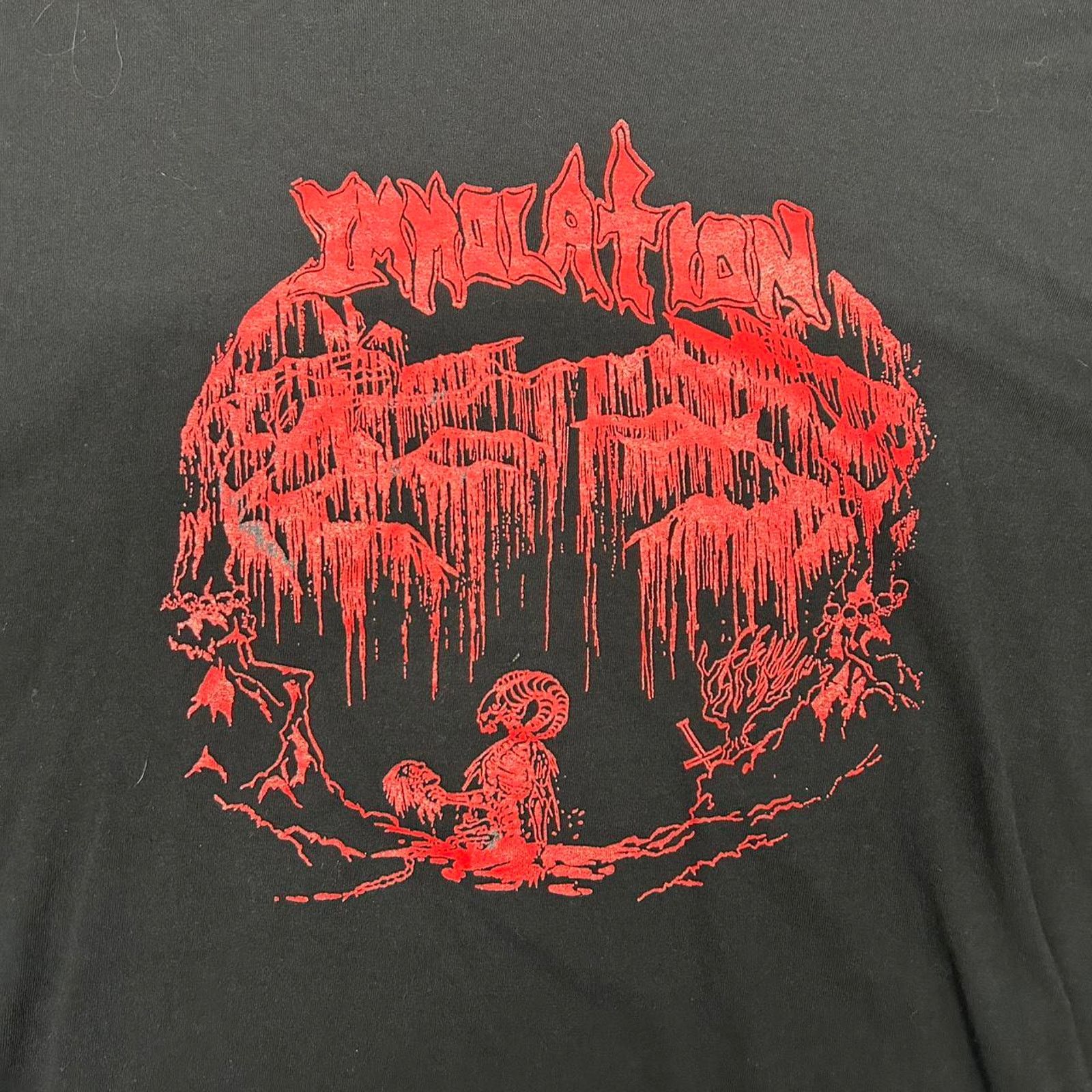 Other Y2K Black and red Immolation band tee Size US XXL / EU 58 / 5 - 2 Thumbnail