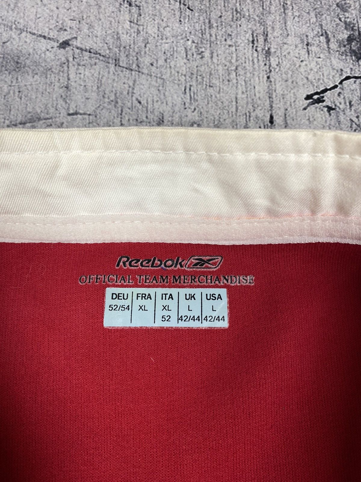 Reebok × Vintage Vintage Reebok Wales Brains W.R.U Rugby Jersey Shirt Size US XL / EU 56 / 4 - 9 Thumbnail