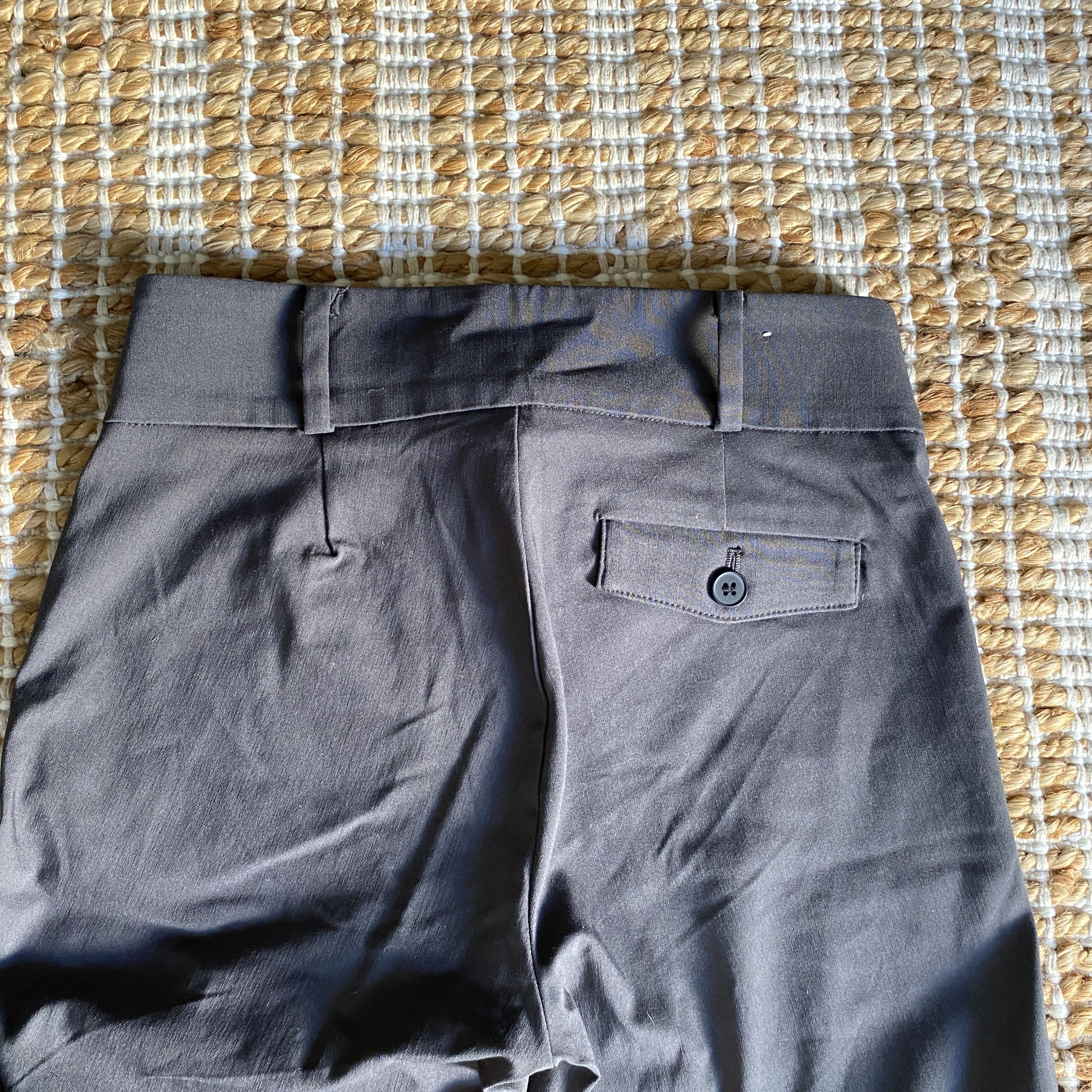 Bershka Bershka Grey Flared Tailored Trousers Pants NWT Size 27" / US 4 / IT 40 - 5 Thumbnail