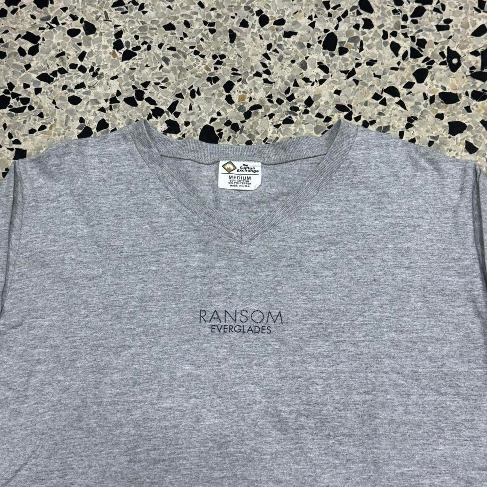 Fruit Of The Loom × Vintage VINTAGE 90S Y2K WOMENS RANSOM EVERGLADES LONGSLEEVE TEE: Size US M / EU 48-50 / 2 - 1 Thumbnail
