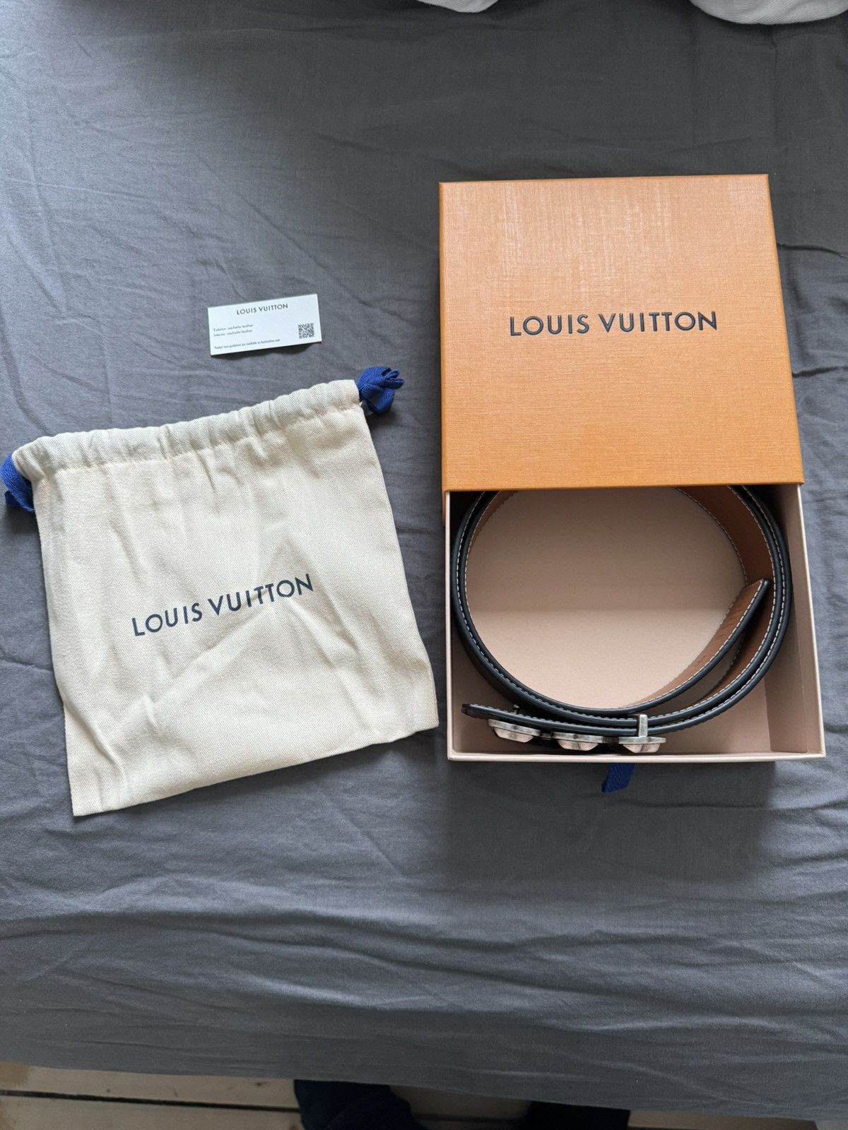 Louis Vuitton Louis Vuitton LV Ranch Belt Size 44 - 3 Thumbnail