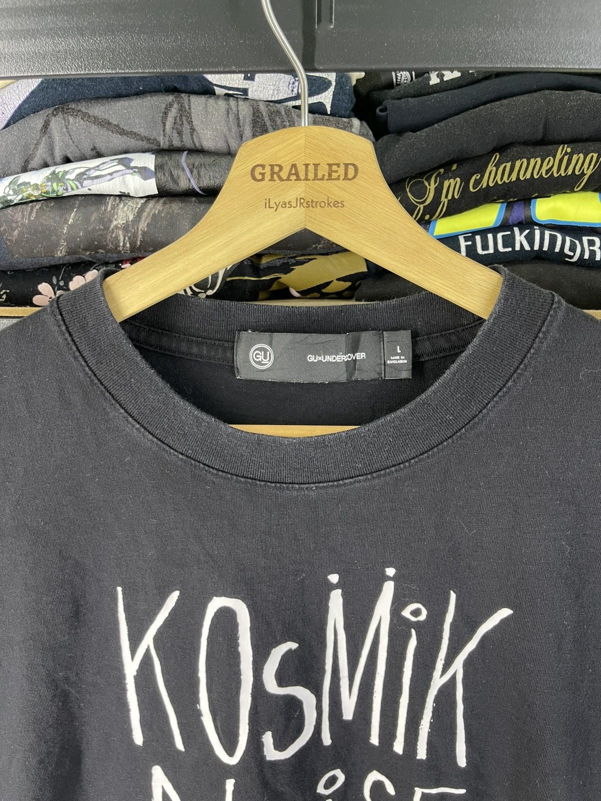 GU × Undercover GU x Undercover Kosmik Noise T-Shirt Size US L / EU 52-54 / 3 - 3 Thumbnail