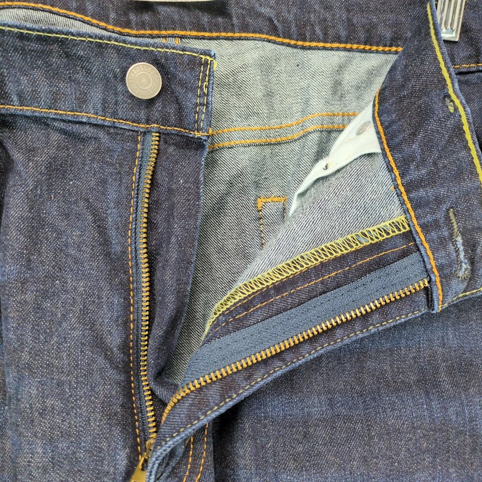 Levi's Levi's 541 Jeans Men's 36x32 Dark Stretch Denim Straight Leg Size US 36 / EU 52 - 10 Thumbnail