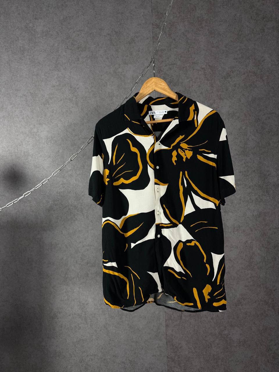 Zara Zara Man art crazy hawaiian shirt Size US L / EU 52-54 / 3 - 1 Thumbnail