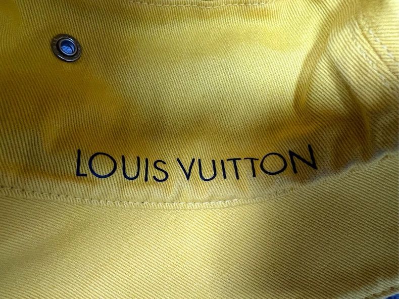 Louis Vuitton Louis Vuitton Old flower dark grain full LOGO fisherman ha Size ONE SIZE - 5 Thumbnail