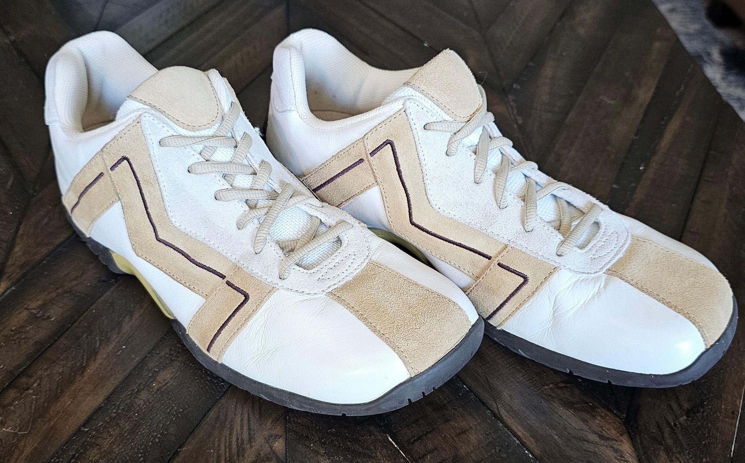 Steve Madden Steve Madden Y2K Vintage Leather & Suede Sneakers, Rare EUC! Size US 9.5 / EU 42-43 - 3 Thumbnail