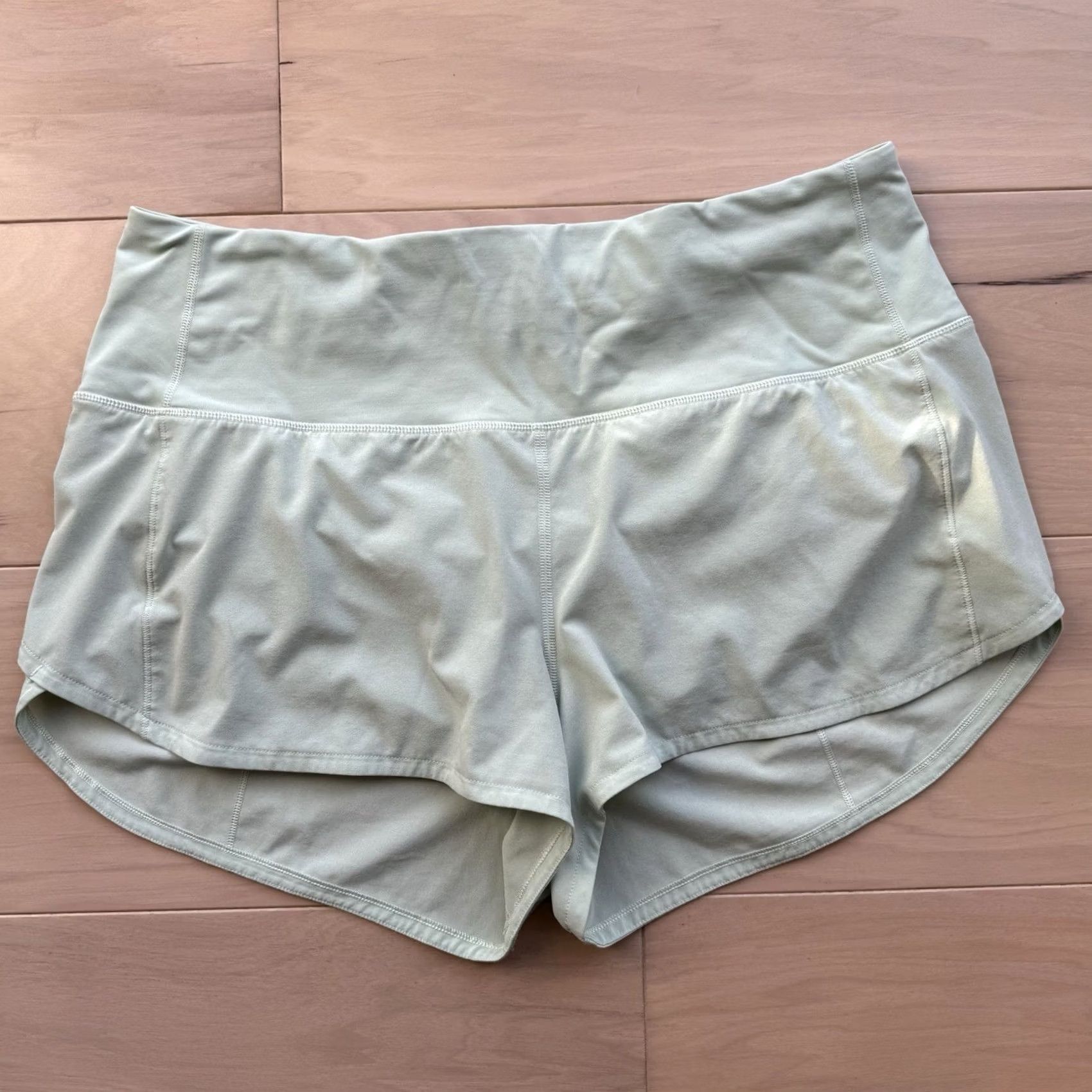 Lululemon Lululemon Real Quick Short Women 10 Green Utility Outdoors Hiking Summer Shirt Women's Length? Size 30" / US 8 / IT 44 - 3 Thumbnail