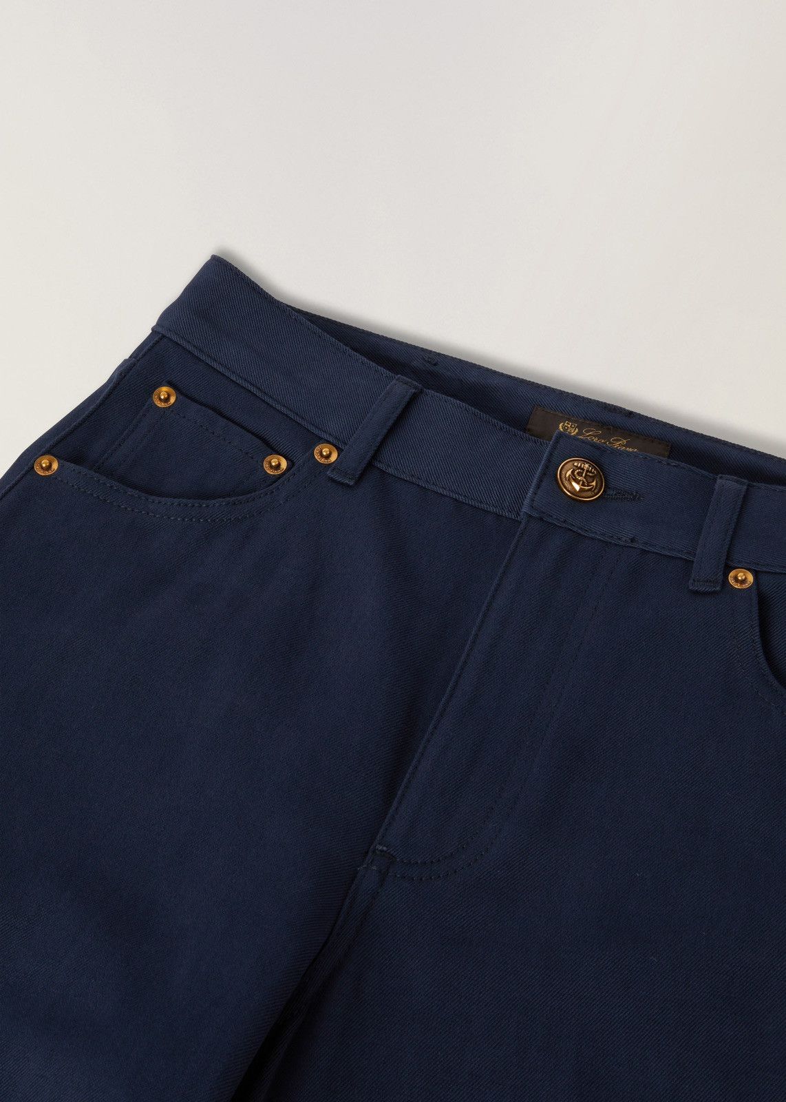 Loro Piana o1srvl11e0424 Trouser in Navy Blue Size 26" / US 2 / IT 38 - 5 Thumbnail