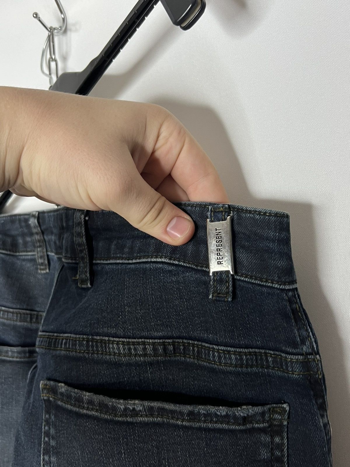 Represent Clo. Represent Destroyer Denim Luxury Jeans Size 32 Size US 32 / EU 48 - 13 Thumbnail