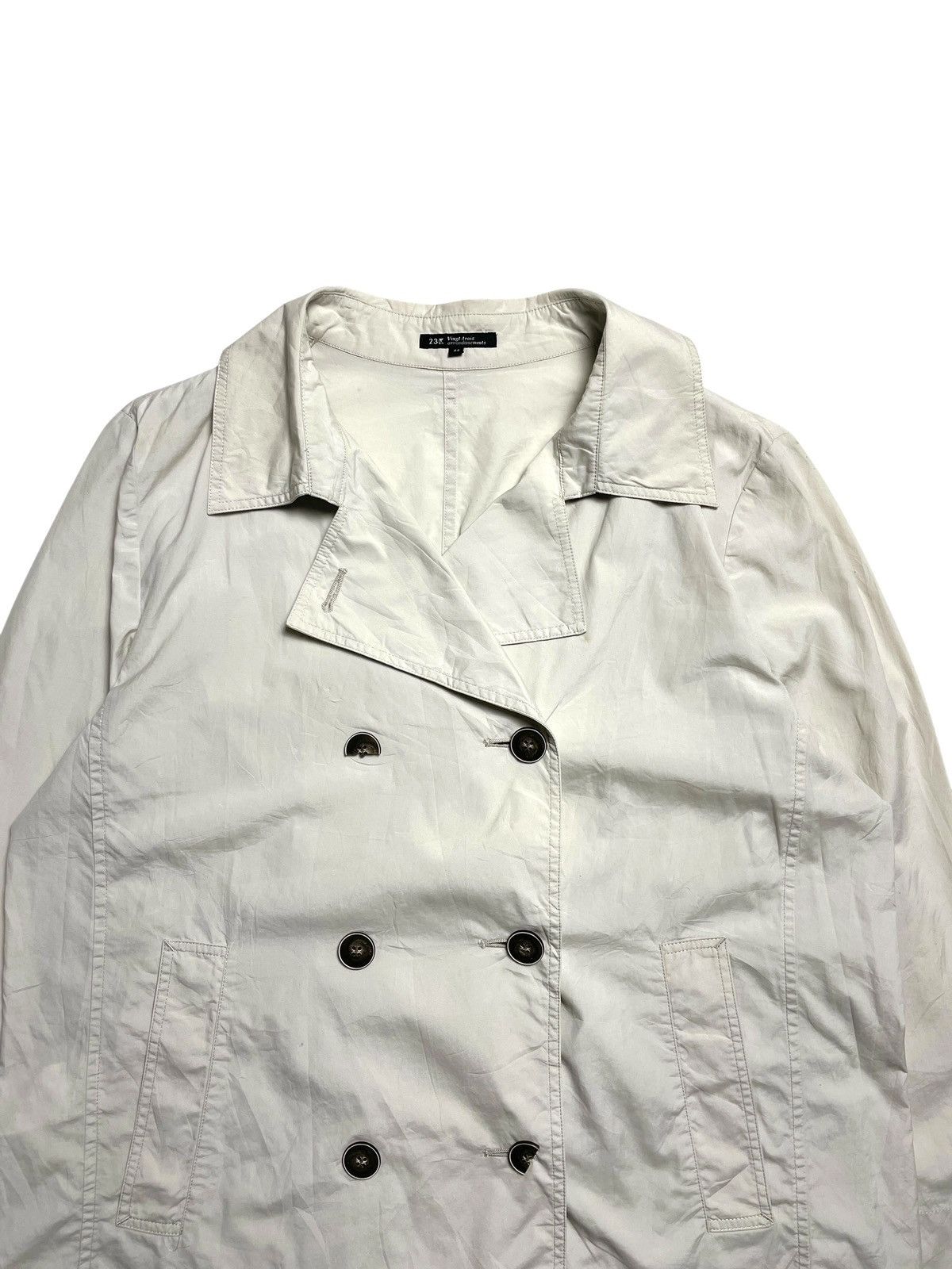 Japanese Brand 23 Vingt-Trois Double Breasted Jacket Size US L / EU 52-54 / 3 - 3 Thumbnail
