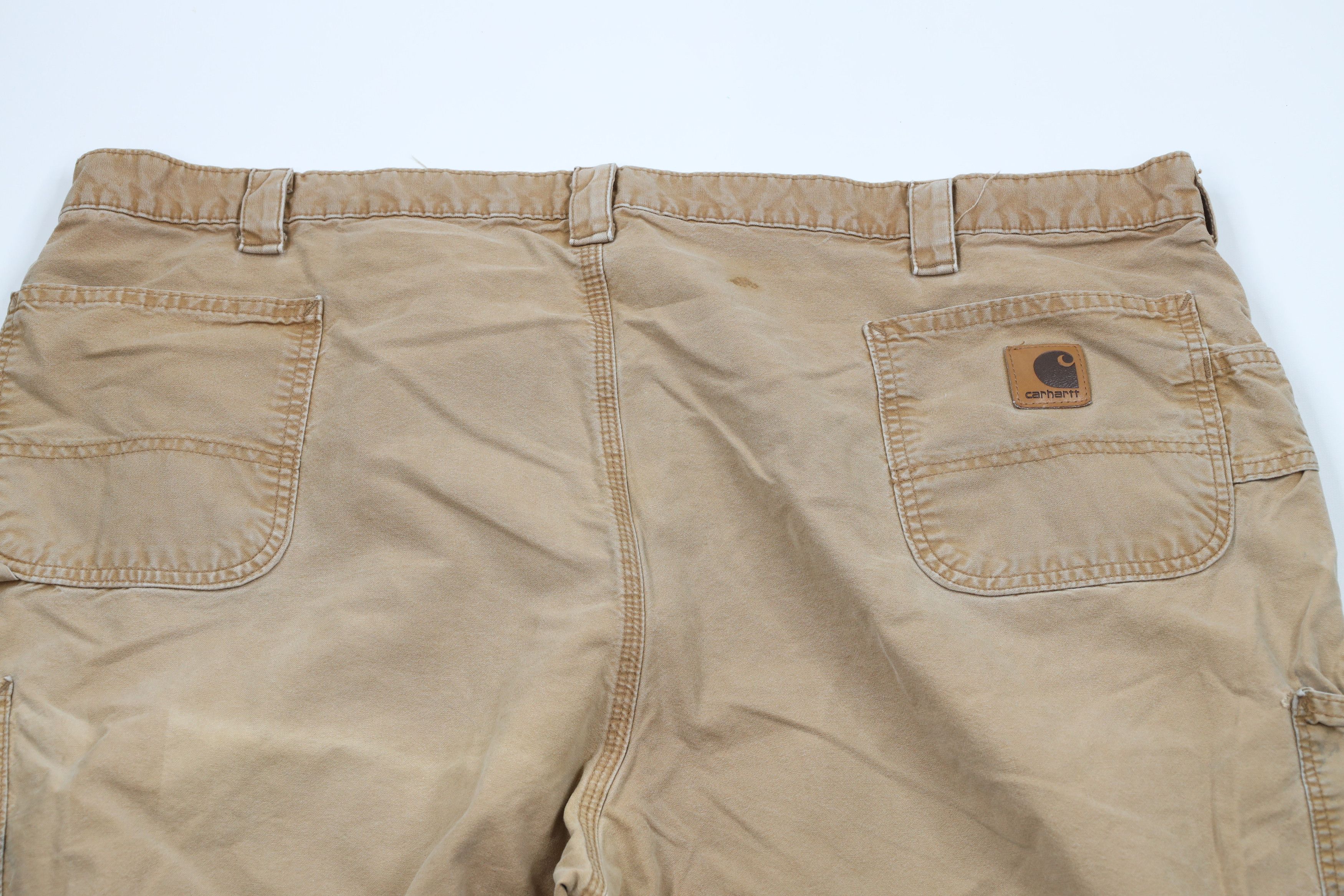 Carhartt × Vintage Vintage Carhartt Out Wide Leg Dungaree Pants Duck Brown Size US 44 / EU 60 - 13 Thumbnail