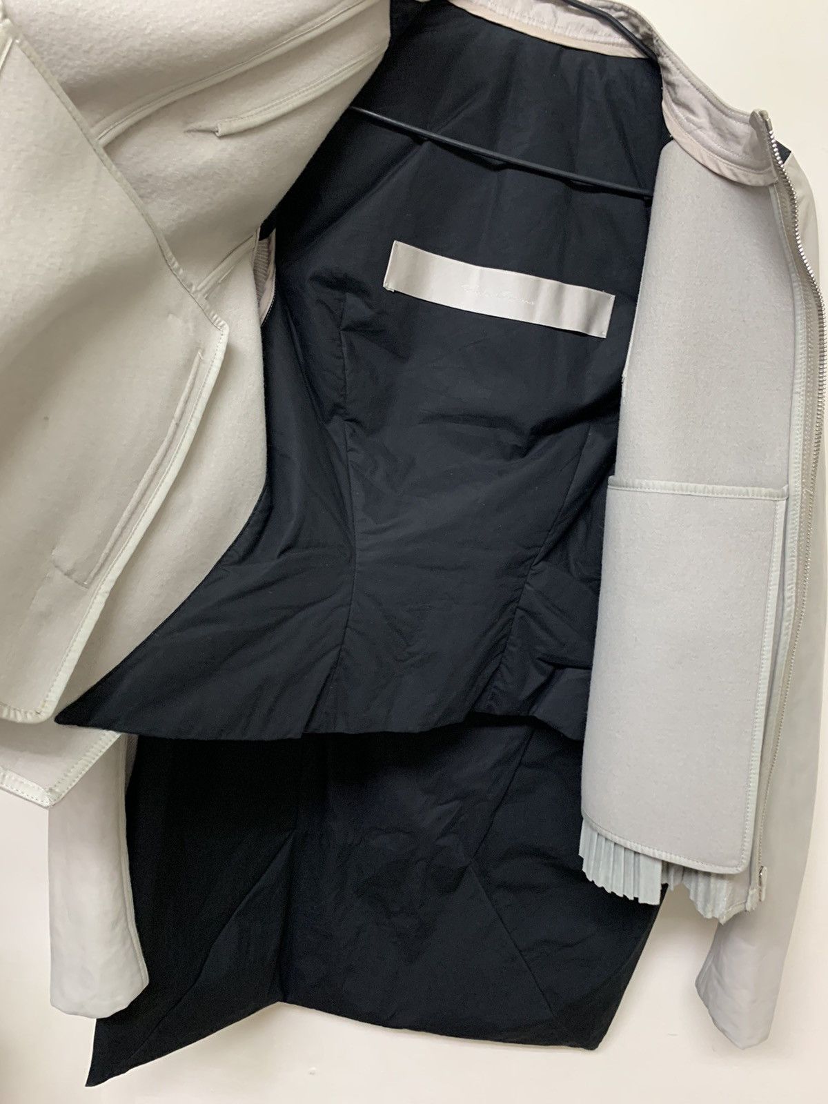 Rick Owens Rick Owensero 2014-15 catwalk stitching coat Size M / US 6-8 / IT 42-44 - 7 Thumbnail