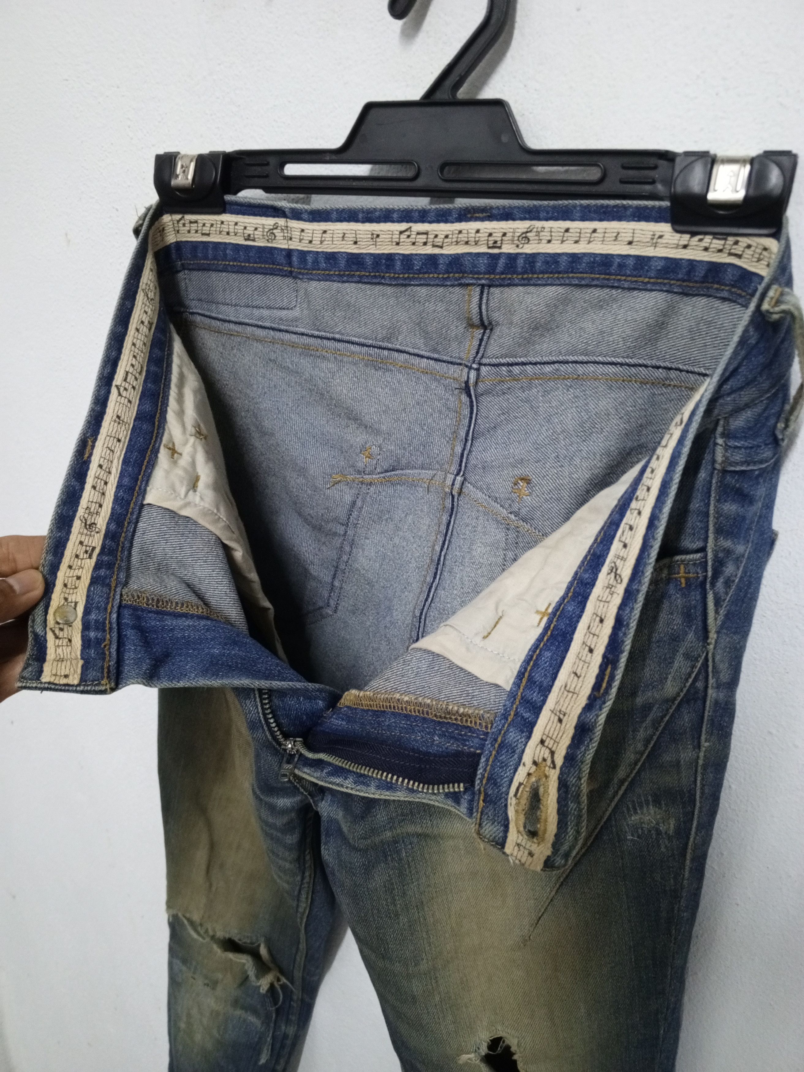 Number (N)ine {💥rare💥} number(n)ine studio jeans Size US 30 / EU 46 - 7 Thumbnail