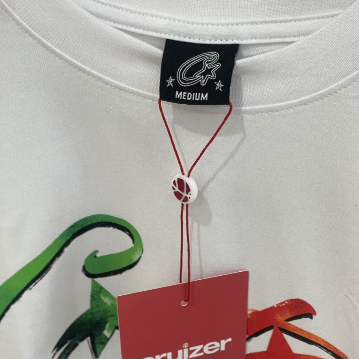 Corteiz Corteiz Allstartz Italia Tee White Size US M / EU 48-50 / 2 - 3 Thumbnail