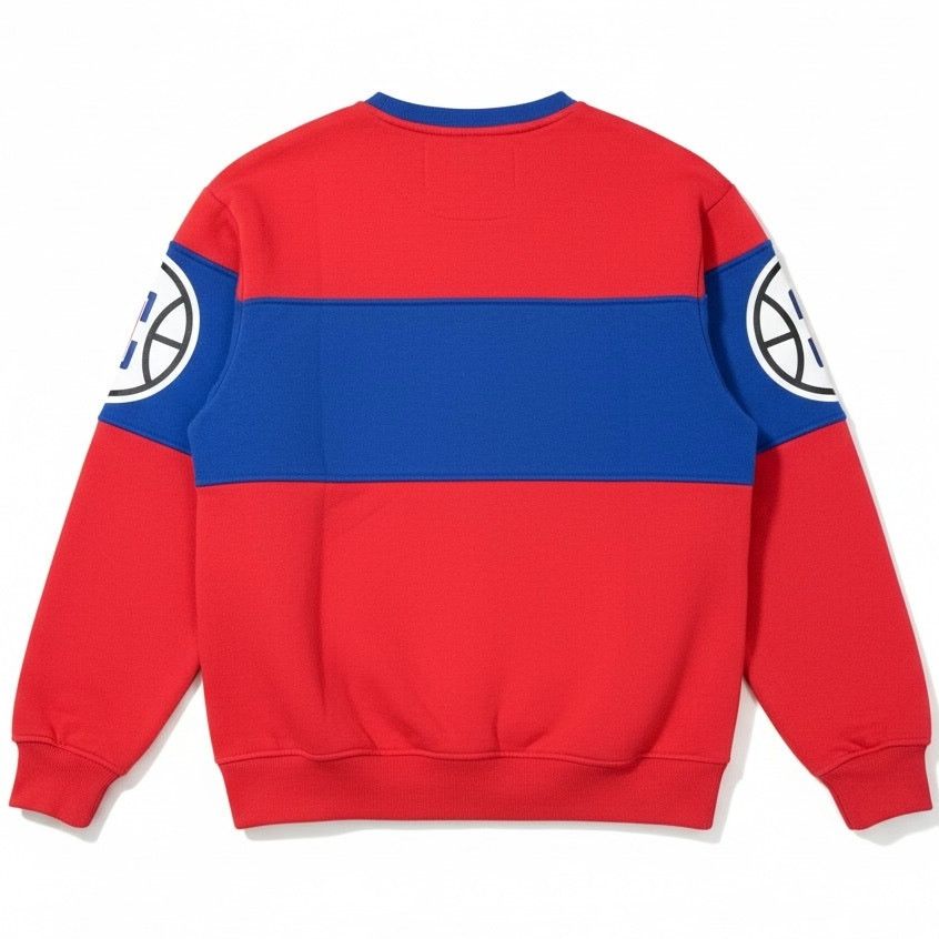 G-III LA Clippers Mens G-III Sports Carl Banks Red Blue Sweatshirt Size US L / EU 52-54 / 3 - 2 Thumbnail
