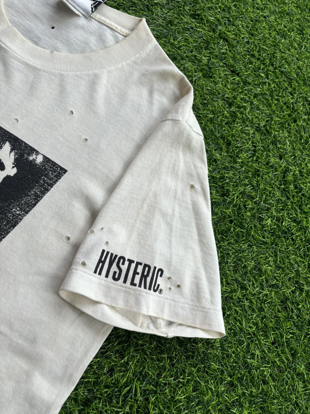 Hysteric Glamour Hysteric Glamour Elvis Presley Thrashed Tshirt Size US M / EU 48-50 / 2 - 10 Thumbnail