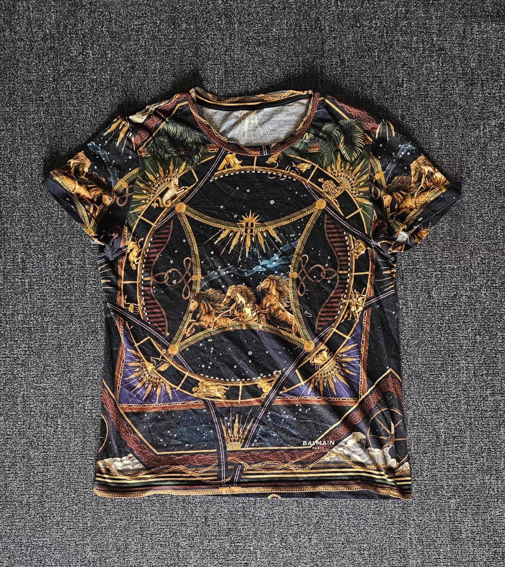 Balmain Balmain men's short-sleeve T-shirt Size US L / EU 52-54 / 3 - 1 Thumbnail