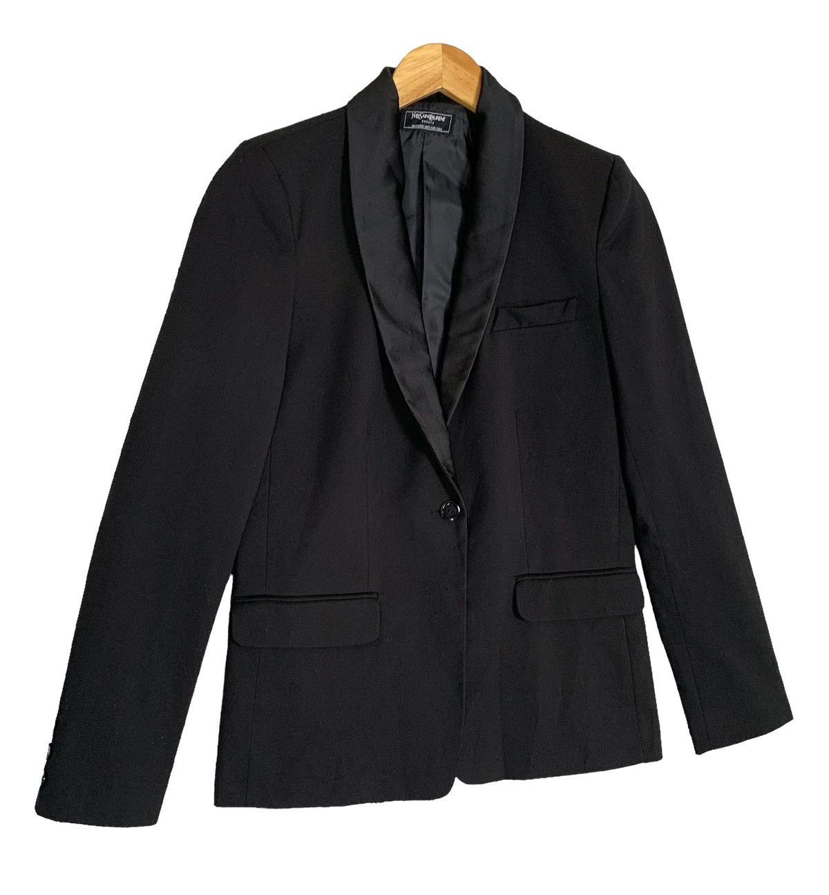 Yves Saint Laurent Yves Saint Lauren Beaute Made in Italy Blazers Size 36 Size XS / US 0-2 / IT 36-38 - 3 Thumbnail