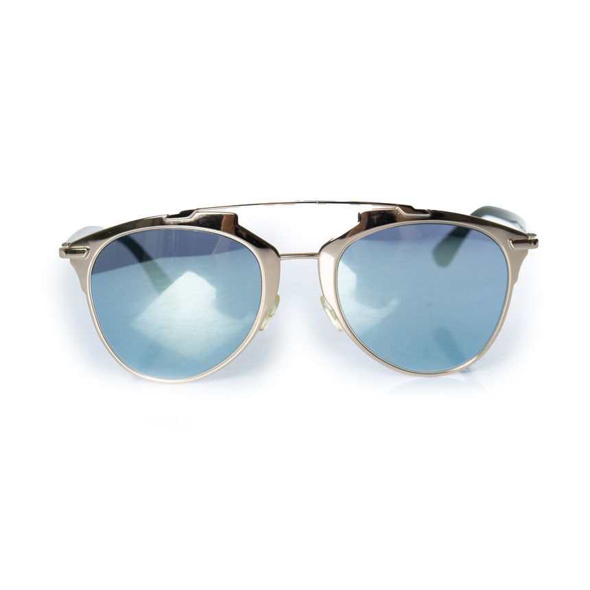Dior Dior, reflected aviator sunglasses in gold Size ONE SIZE - 2 Thumbnail