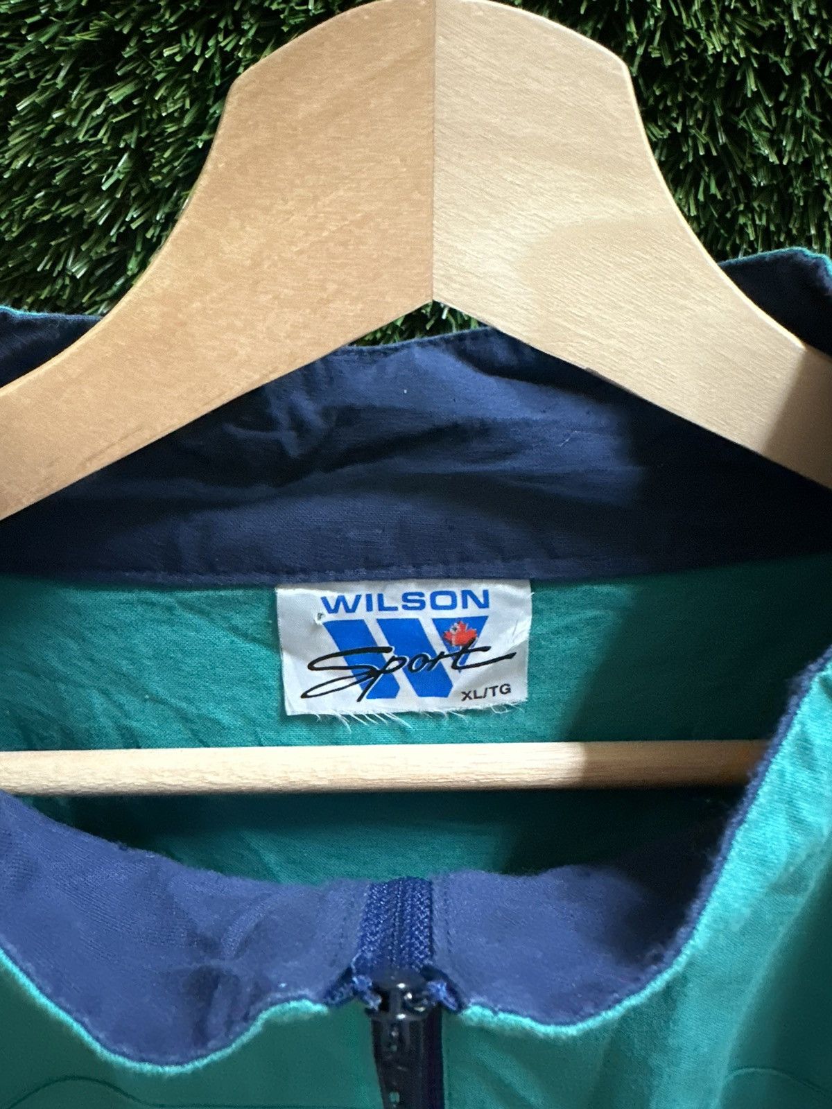 Vintage × Wilson Vintage Wilson Coquitlam 100 Years 1/4 Zip-up Sweatshirt Size US XL / EU 56 / 4 - 3 Thumbnail