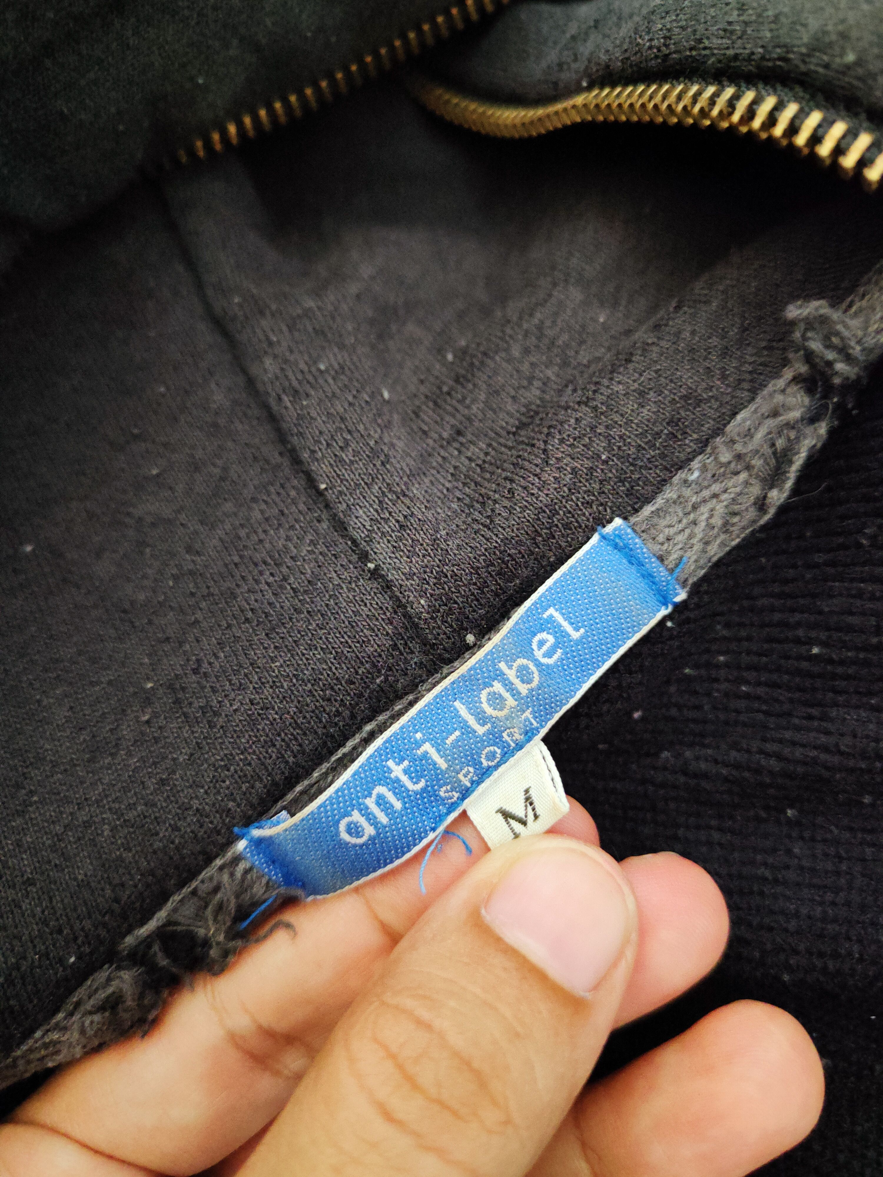Japanese Brand × Vintage Anti Label Sport Faded Black 37 Hoodie Sweaters Size US M / EU 48-50 / 2 - 12 Thumbnail
