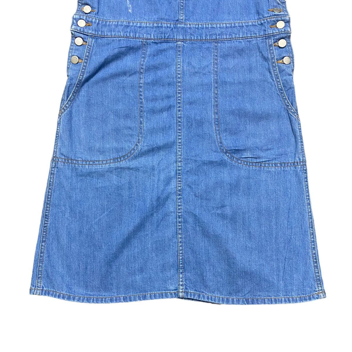 Issey Miyake Ne-net Denim Overall Dress Size M / US 6-8 / IT 42-44 - 4 Thumbnail