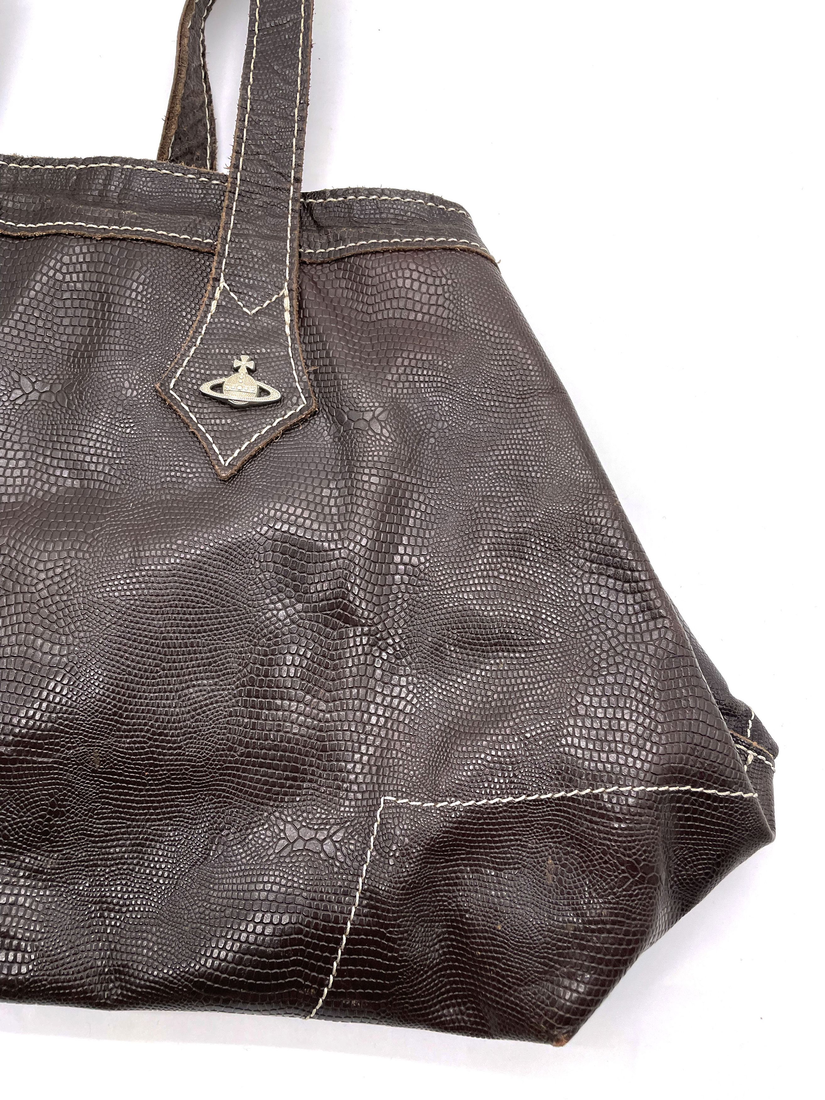 Vivienne Westwood Snakeskin Orb Handbag Size ONE SIZE - 4 Thumbnail