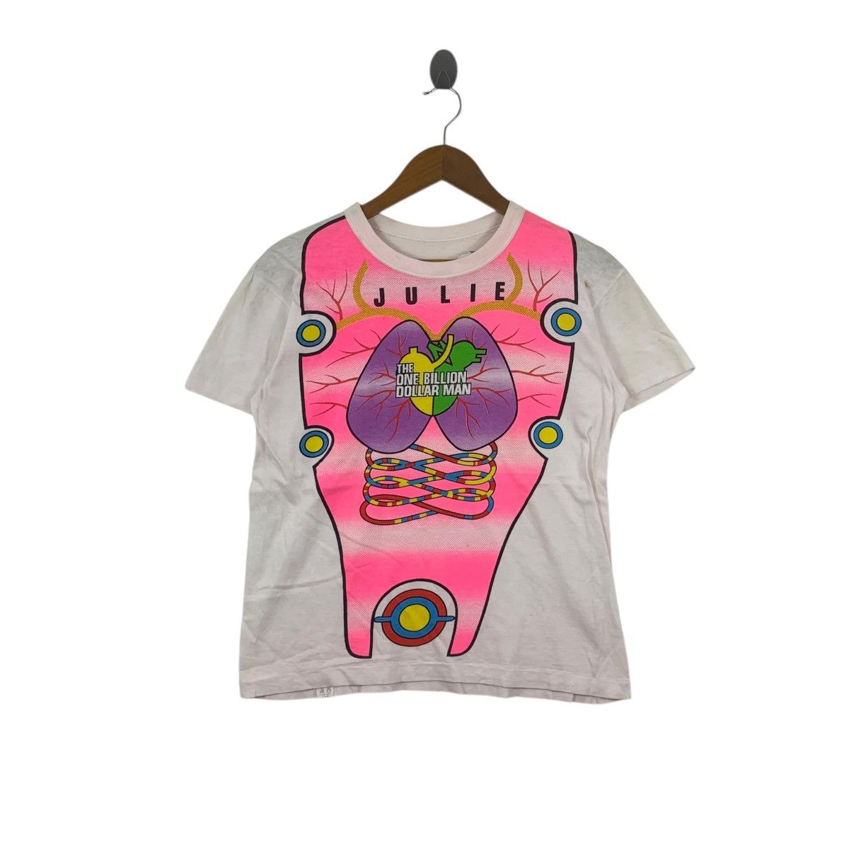Band Tees Vintage 80’ KENJI SAWADA JULIE Fifth Column Glam Rock Tee Size S / US 4 / IT 40 - 1 Thumbnail