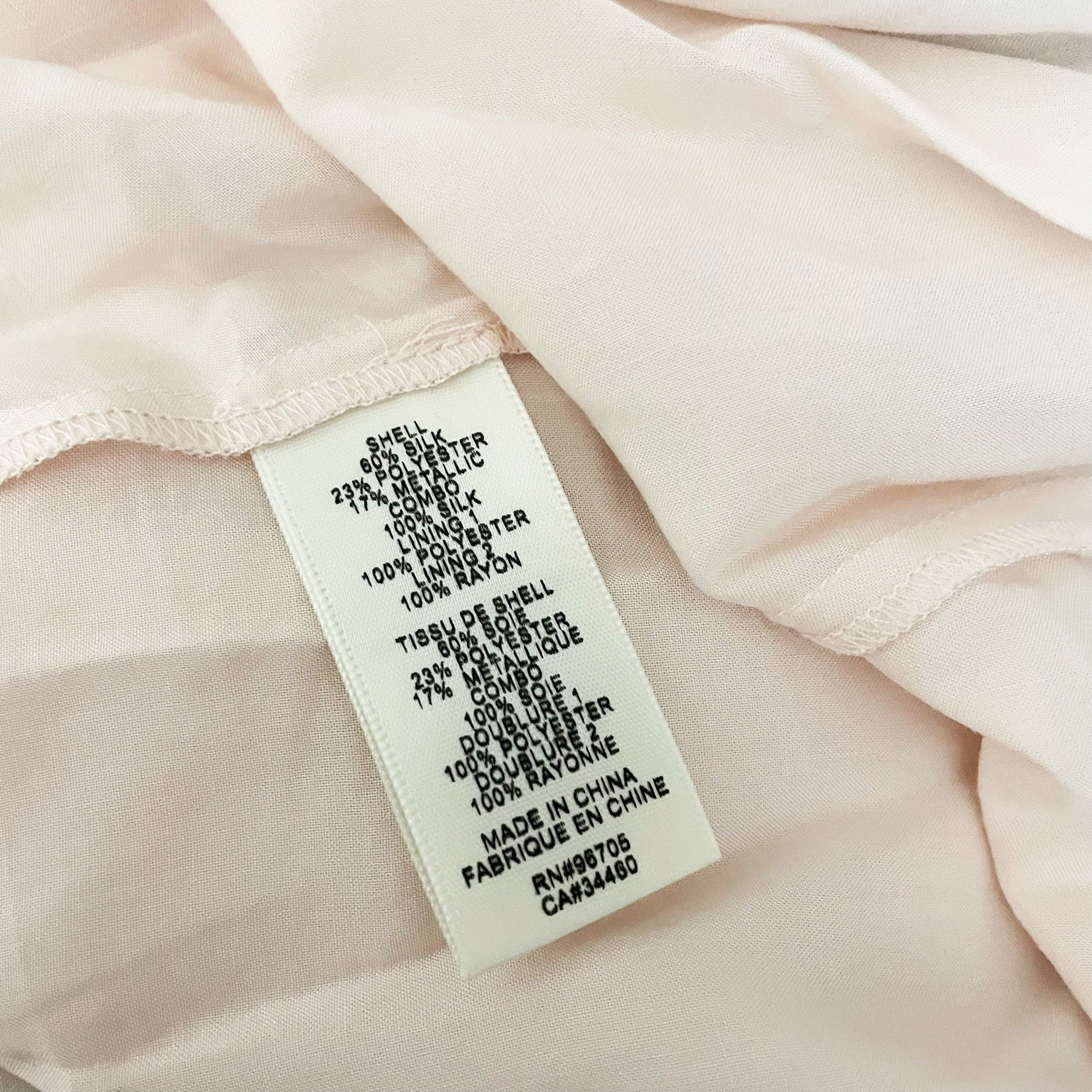Rebecca Taylor Rebecca Taylor Met Fleur Silk Chiffon Faux Size S / US 4 / IT 40 - 3 Thumbnail