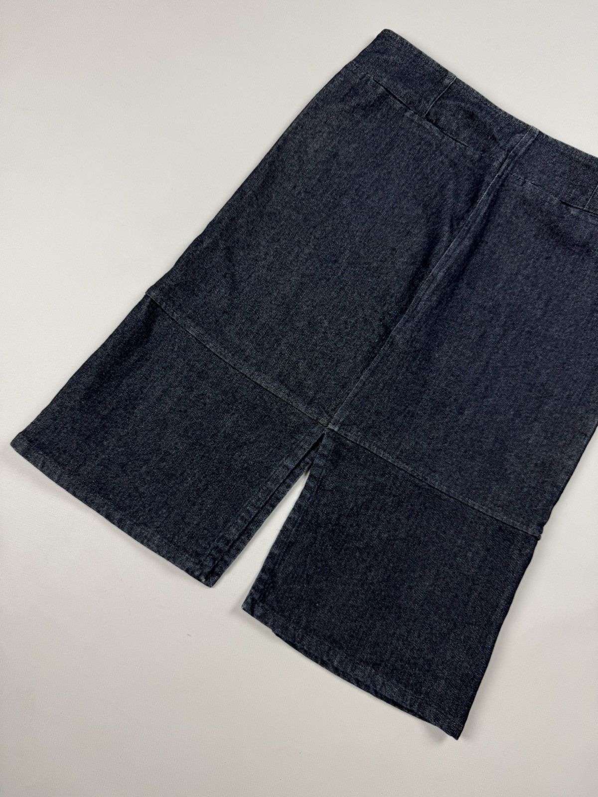 Armani Armani Jeans Vintage 90s Ladies Denim Midi Y2K Skirt Size 32" / US 10 / IT 46 - 23 Thumbnail