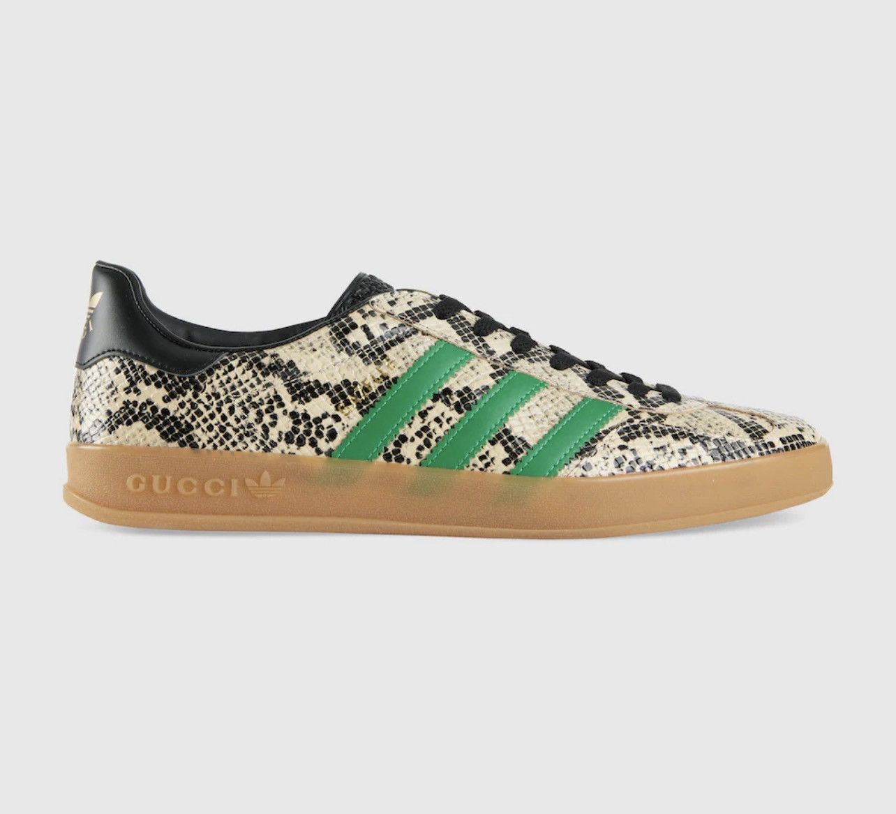 Gucci Gucci Gazelle Phython Sneakers Size US 9.5 / EU 42-43 - 2 Thumbnail