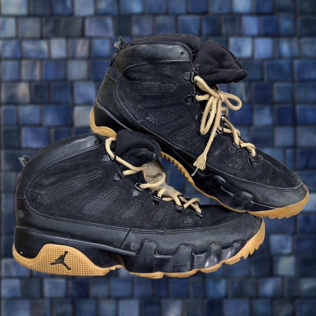 Jordan Brand Jordan 9 Retro Boot NRG Black Light Gum Mens Size 13 Size US 13 / EU 46 - 1 Thumbnail
