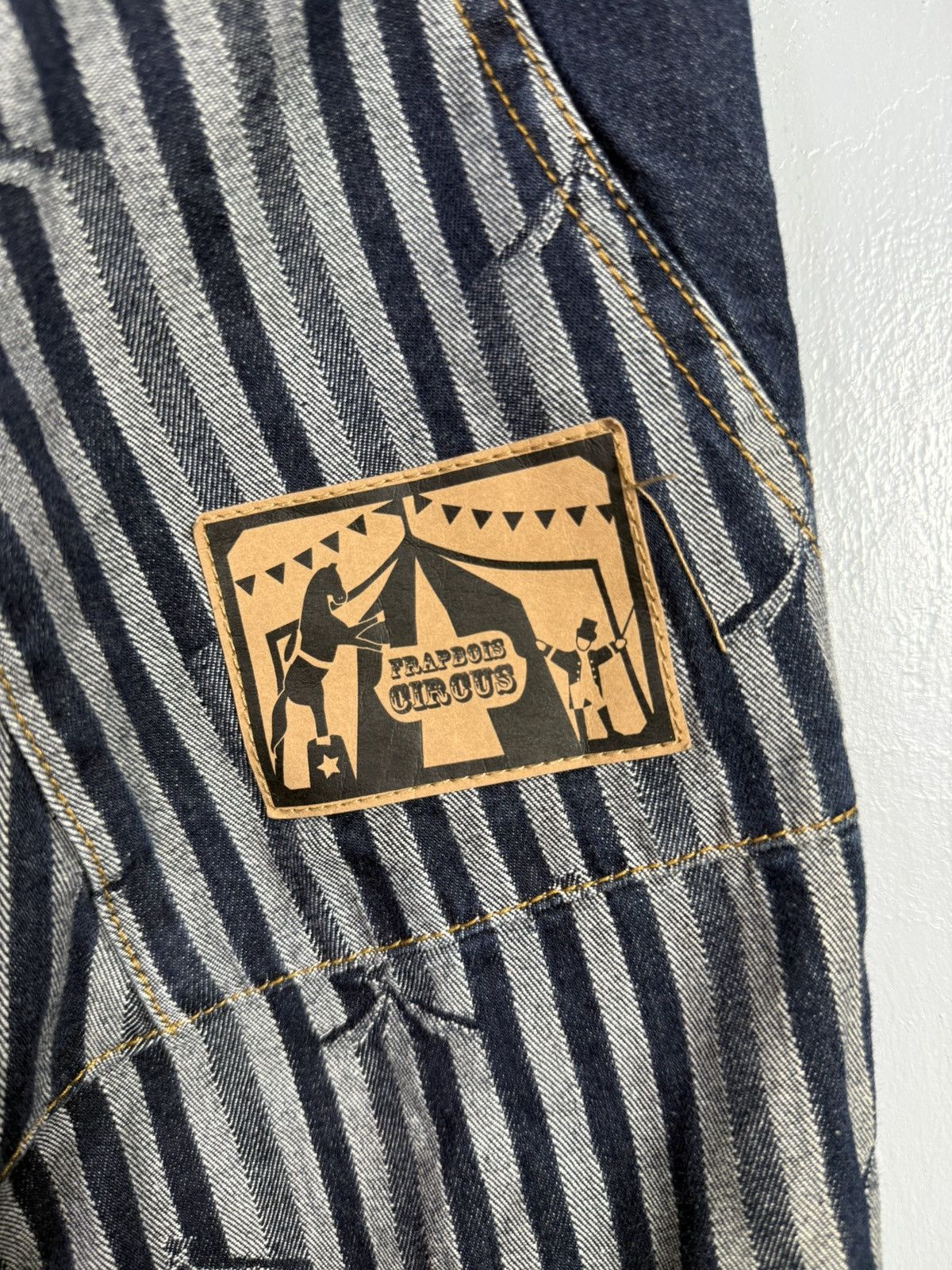 Frapbois FRAPBOIS ISSEY MIYAKE DROP CROTCH WITH SUSPENDER PANTS Size US 32 / EU 48 - 5 Thumbnail