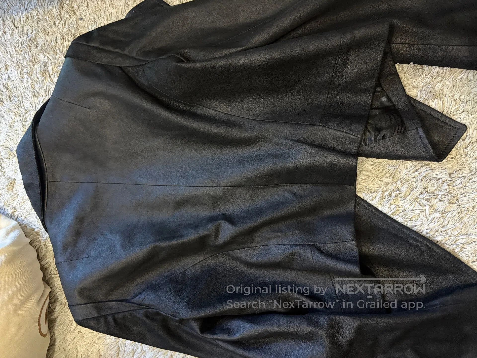 Ann Demeulemeester Ann Demeulemeester Leather Jacket Size 36. Size XS / US 0-2 / IT 36-38 - 5 Thumbnail