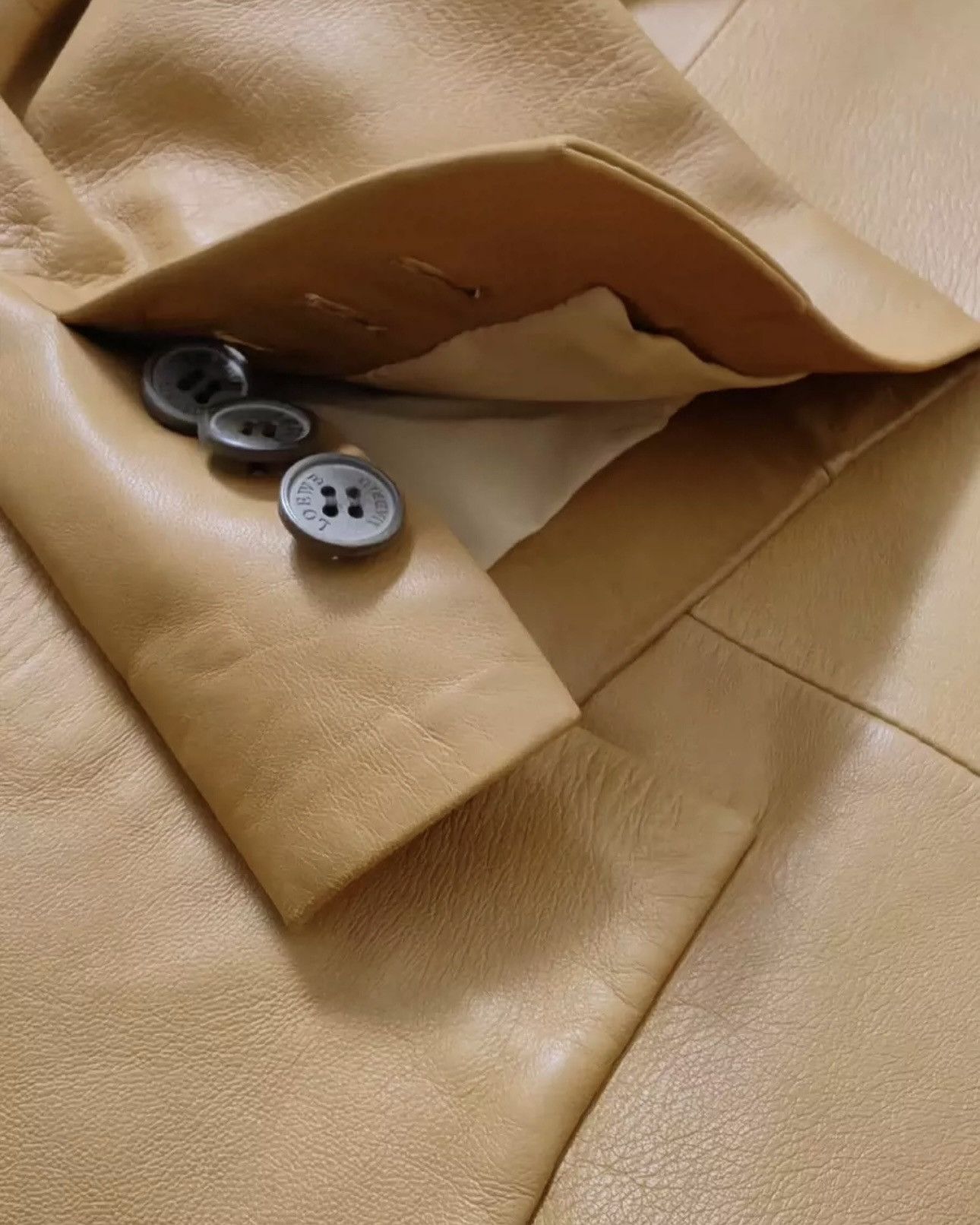 Loewe Loewe Vintage Brown Tan Superb Soft Leather Blazer Jacket 50 Size US M / EU 48-50 / 2 - 10 Thumbnail