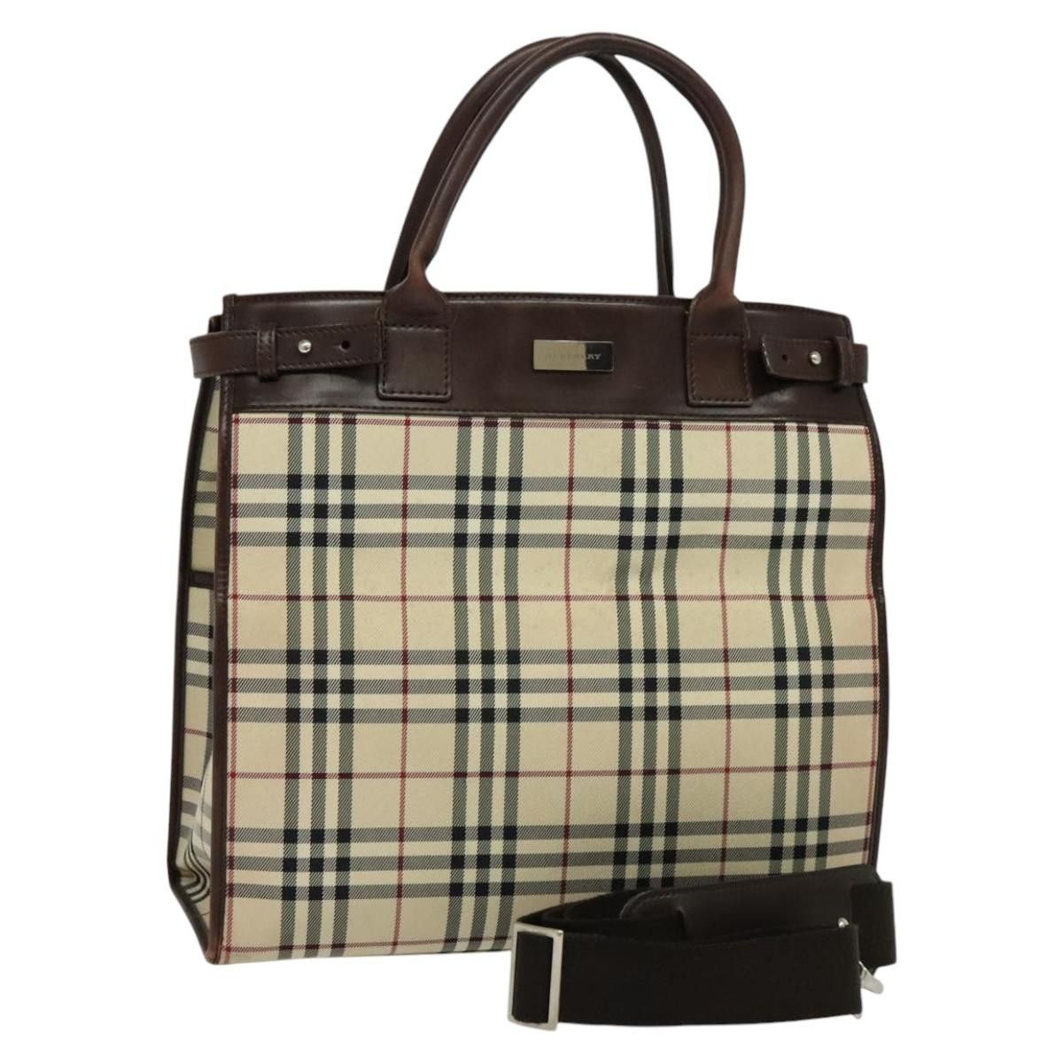 Burberry Burberry Nova Check handbag Size ONE SIZE - 1 Thumbnail
