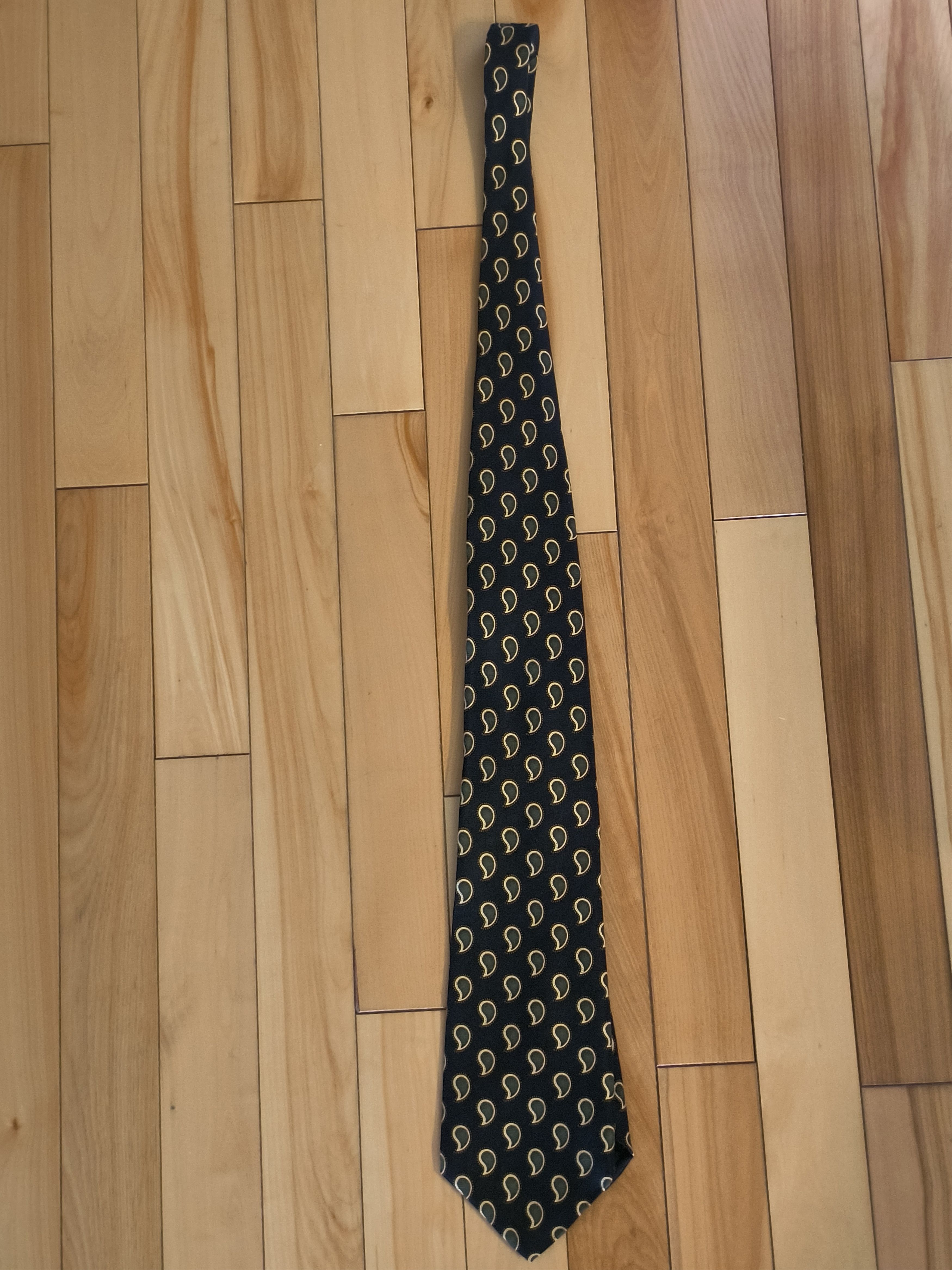Chaps Ralph Lauren Chaps Ralph Lauren Vintage Silk Tie Size ONE SIZE - 1 Thumbnail