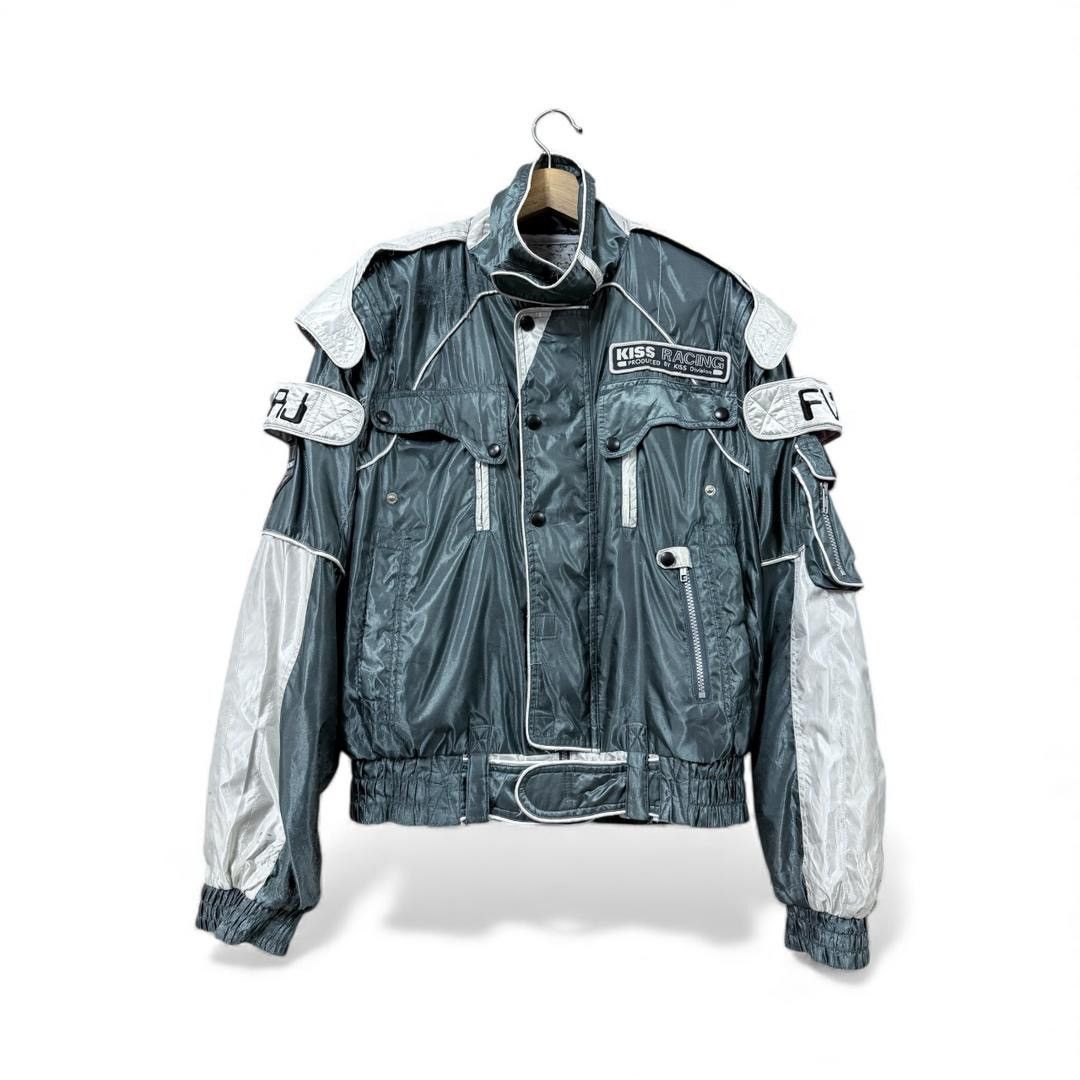 KISS VTG💥Kiss Racing Team Ridding Jacket Sport Specialist Motor Size US L / EU 52-54 / 3 - 1 Thumbnail