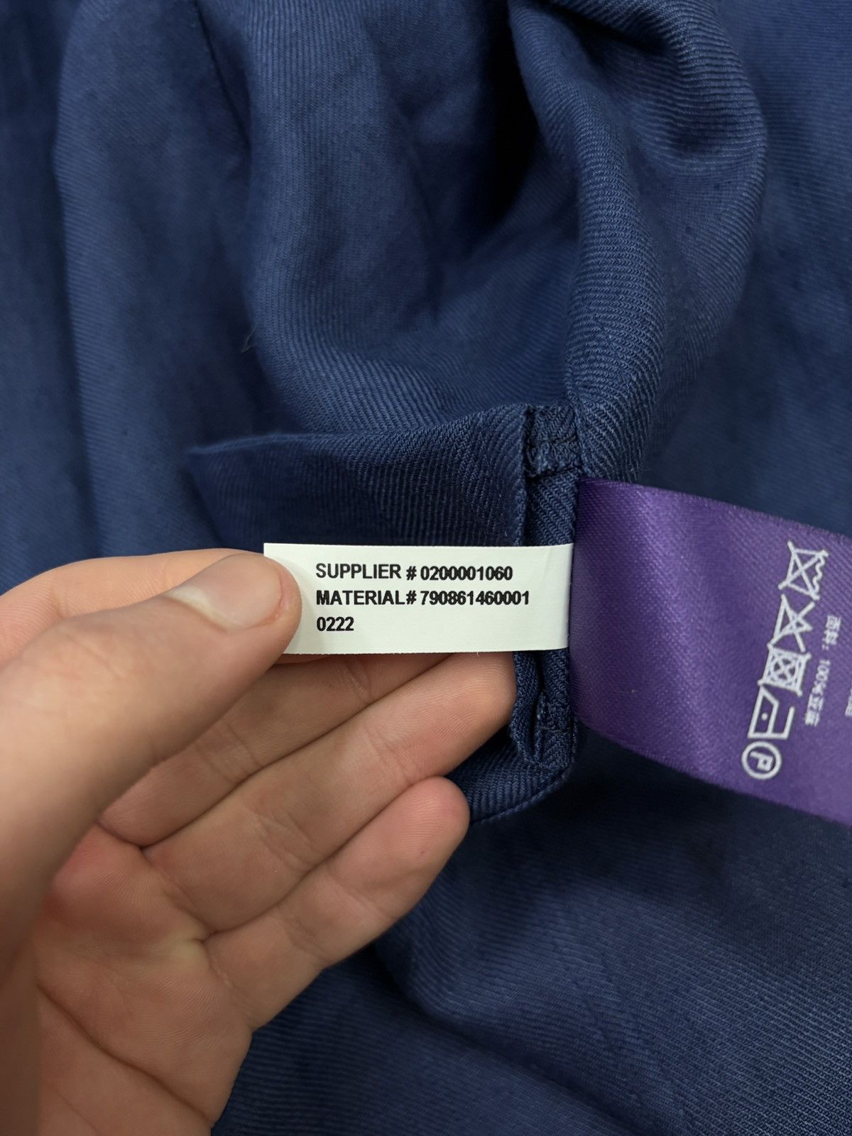 Ralph Lauren Purple Label Ralph Lauren Purple Label Linen Toggle Jacket Asher Slub Size US L / EU 52-54 / 3 - 8 Thumbnail