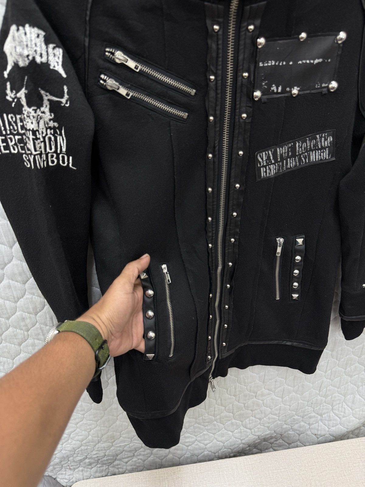 Sex Pot ReVeNGe 🔥🔥🔥ARCHIVE SEX POT REVENGE HOODIE PUNK JACKET Size M / US 6-8 / IT 42-44 - 14 Thumbnail