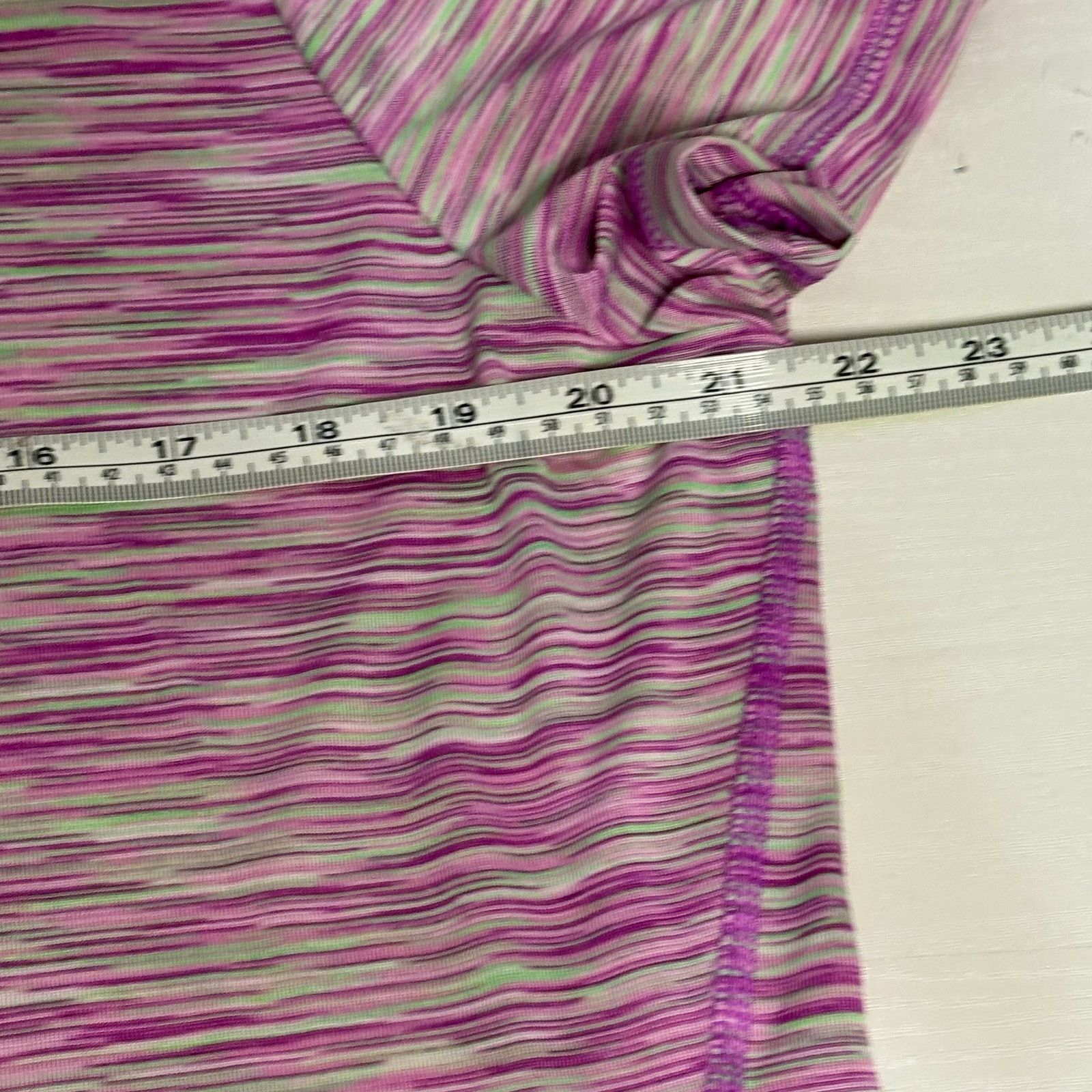 Tek Gear Tek Gear DryTek Space Dye Purple Pink Athletic Tee XL Size XL / US 12-14 / IT 48-50 - 4 Thumbnail