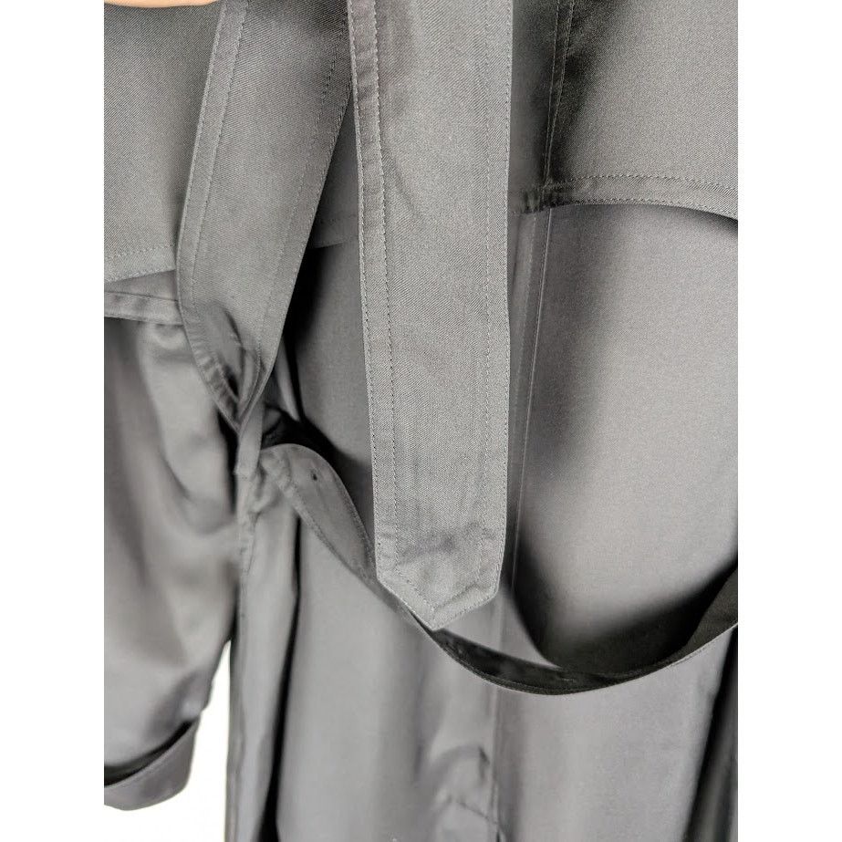 Saint Laurent Paris o1rshd1 Long Coat in Black Size US M / EU 48-50 / 2 - 16 Thumbnail