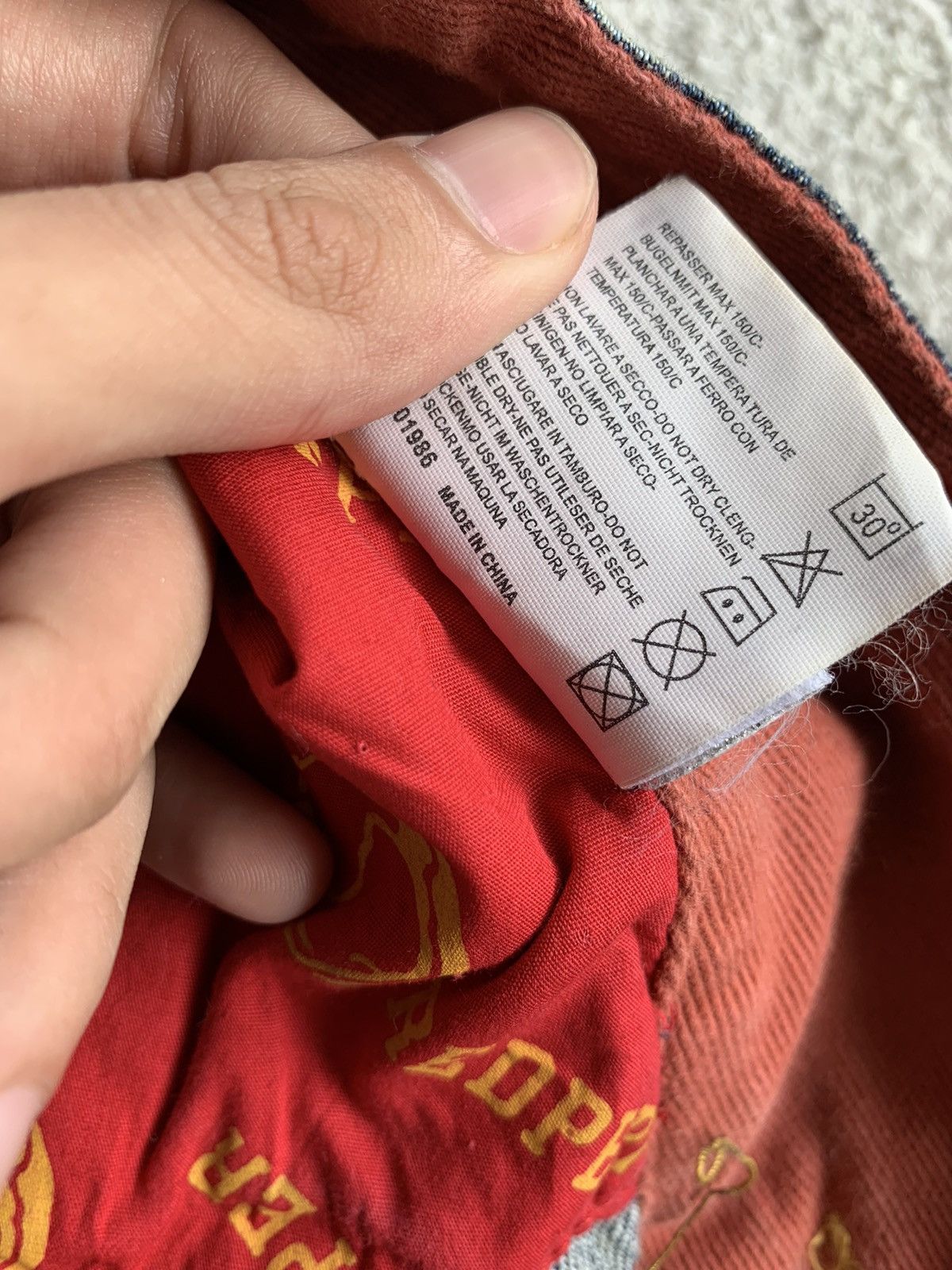 Tornado Mart FLARE RED PEPPER JAPANESE PUNK STYLE DISTRESSED DENIM🌈☠️ Size US 30 / EU 46 - 16 Thumbnail