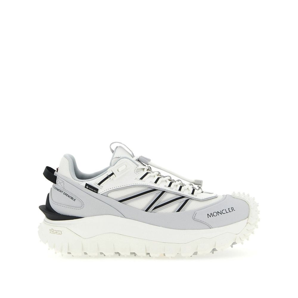 Moncler WHITE Trainers - Low-Tops