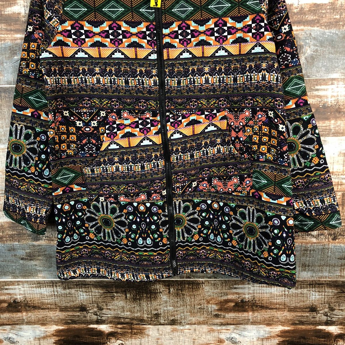 Japanese Brand Japan fur art navajo sweater Hoodie #A2329 Size US M / EU 48-50 / 2 - 6 Thumbnail