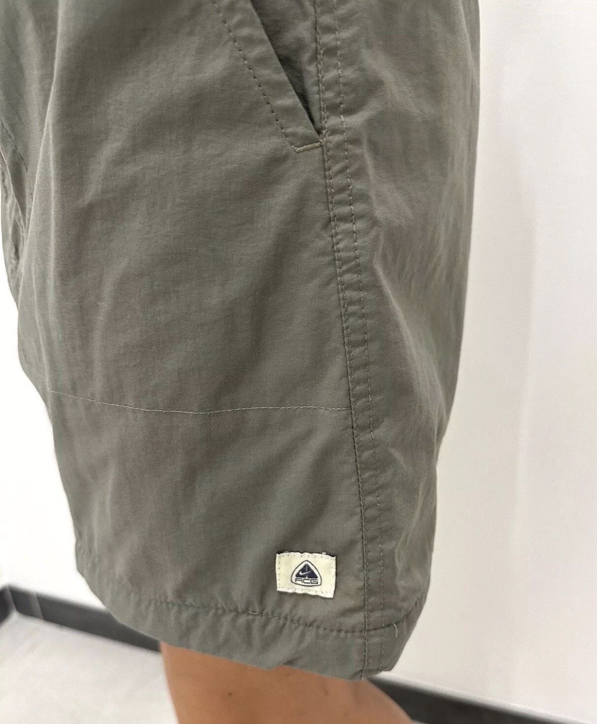 Nike × Nike ACG Nike ACG Nylon Mini Skirt Green A-line Khaki Size S Size 28" / US 6 / IT 42 - 8 Thumbnail