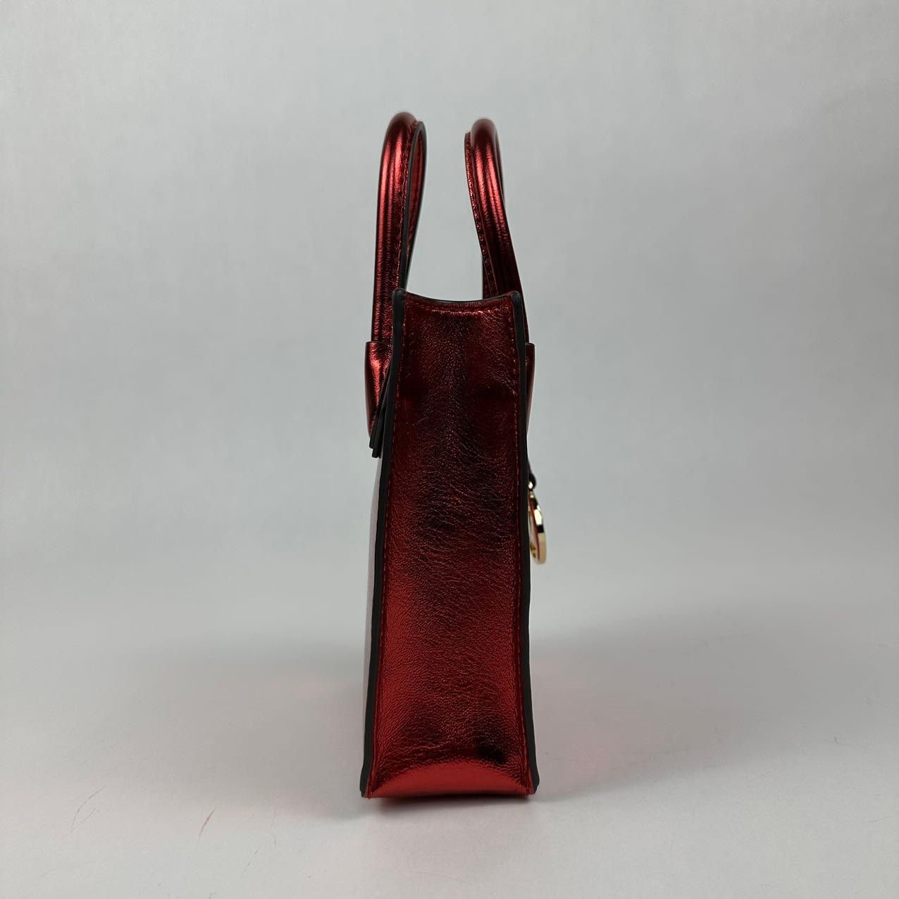 Michael Kors MICHAEL KORS 35H3GM9C0M Mercer Extra-Small Patent Crossbody Size ONE SIZE - 4 Thumbnail