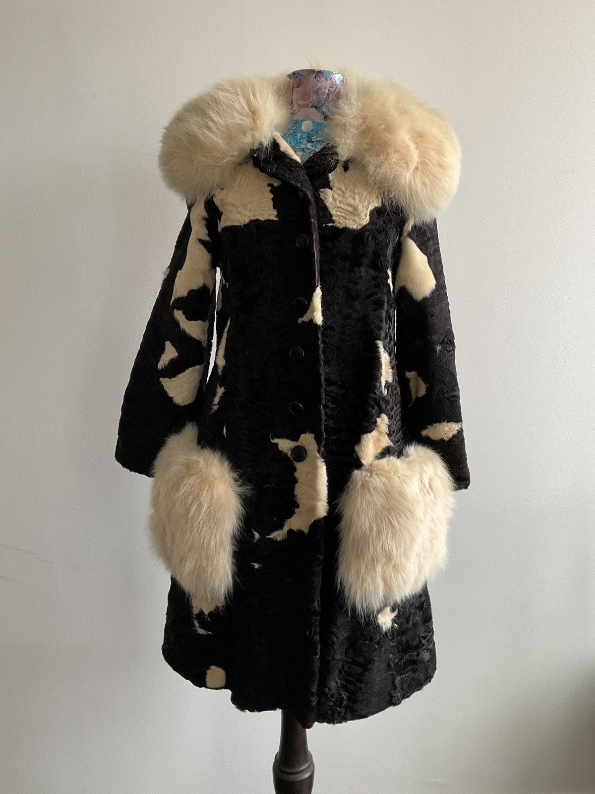 Vintage Vintage fur coat in leopard print Size XS / US 0-2 / IT 36-38 - 2 Thumbnail