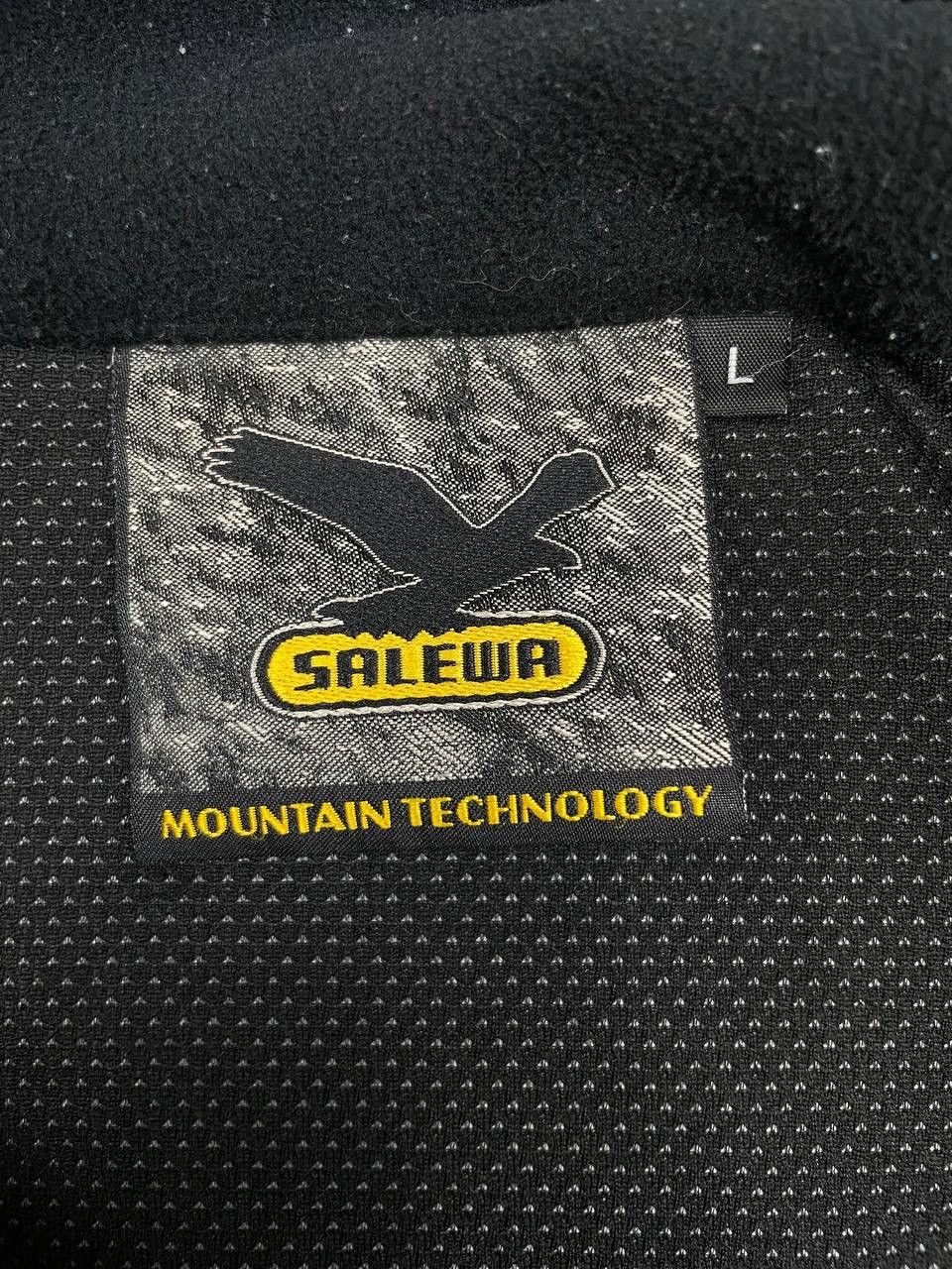 SALEWA Salewa Men Fleece Jacket Black Full Zip Size L Size US L / EU 52-54 / 3 - 3 Thumbnail