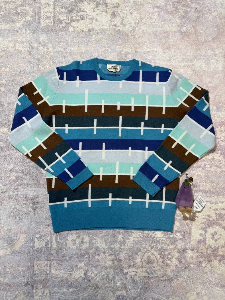 Hermes Hermes Pure Cashmere Sweater Size US L / EU 52-54 / 3 - 1 Thumbnail